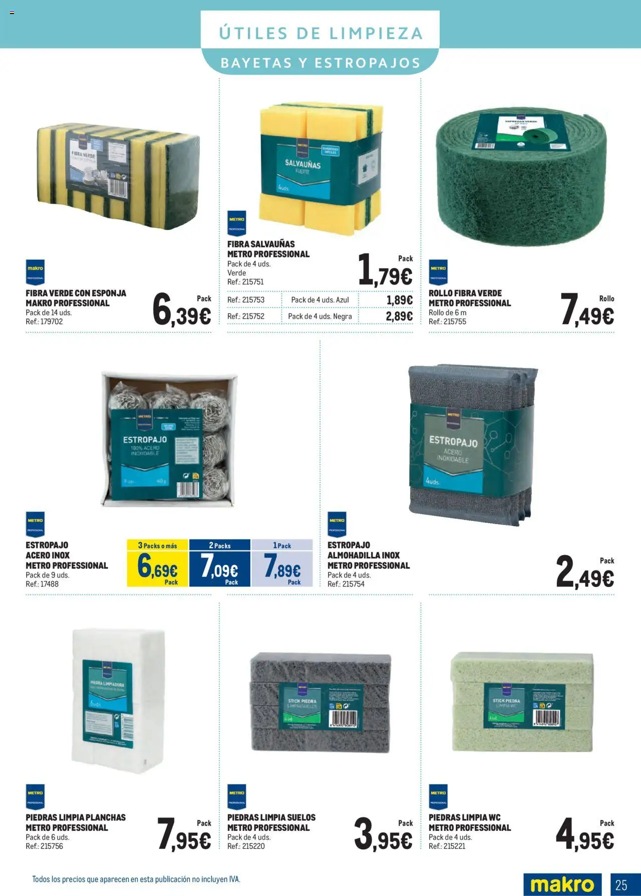 Makro - Especial Limpieza Norte II │ válido desde el 01.09.2025 | Página: 25 | Productos: Esponja
