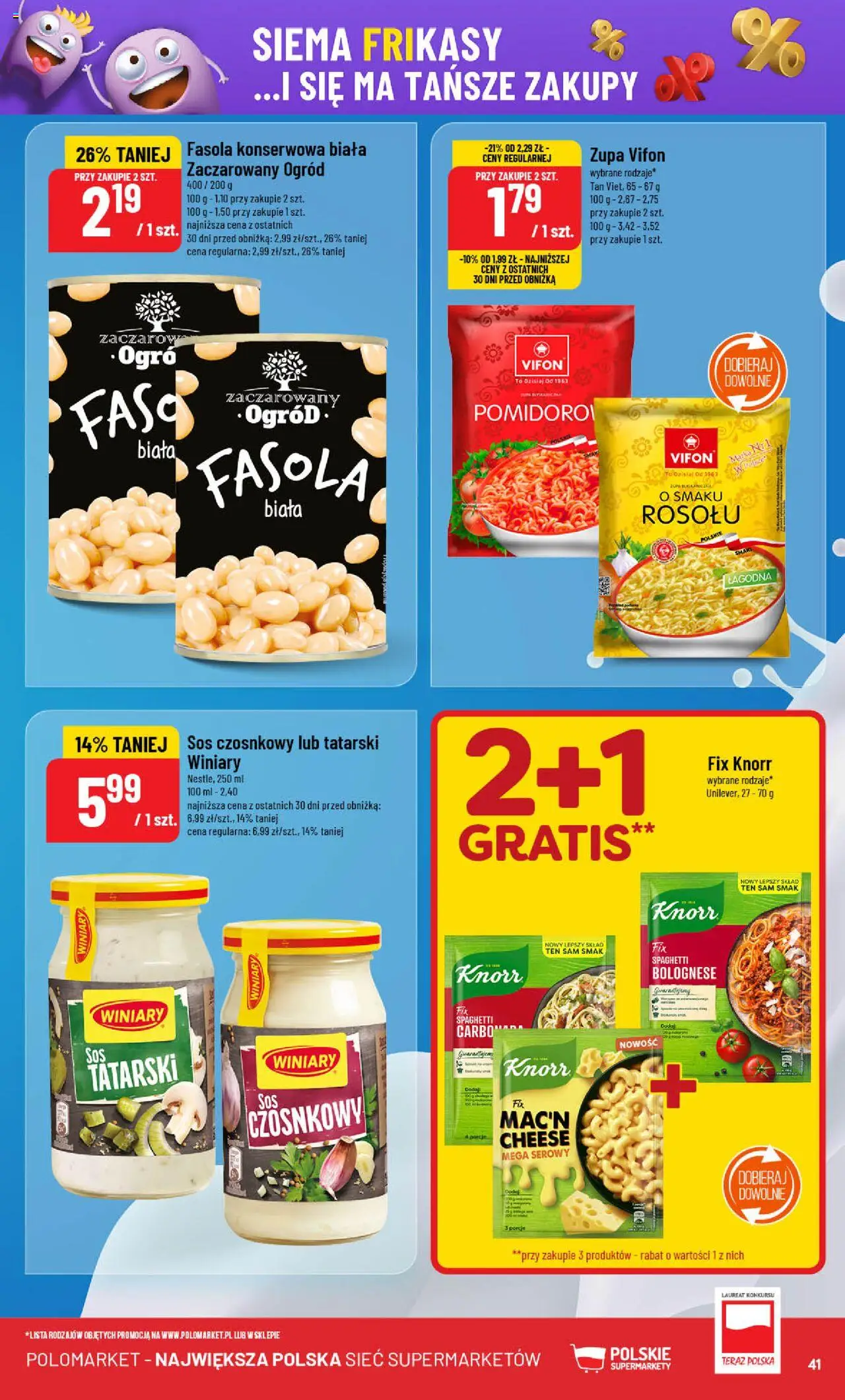 POLOmarket Gazetka od 04.06.2025 | Strona: 41 | Produkty: Sos czosnkowy, Vifon, Zupa, Sos