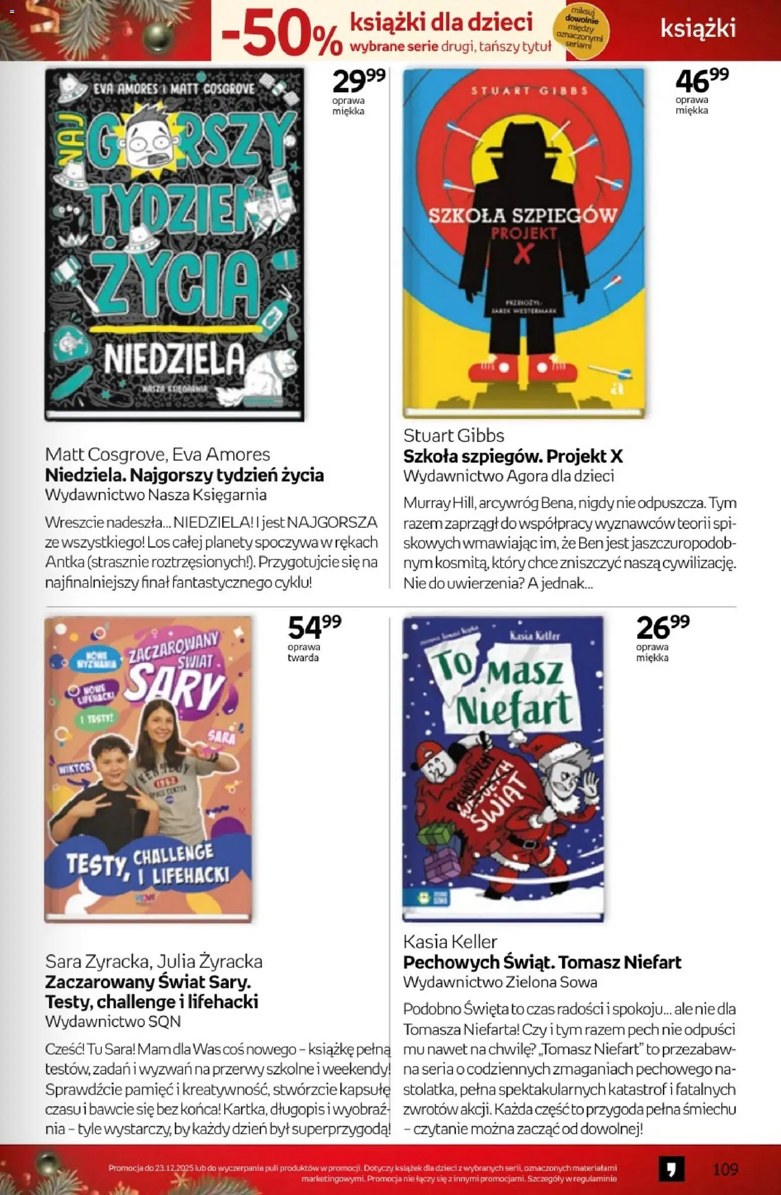 Empik promocje - Tom kultury Książki od 10.12.2025 | Strona: 109 | Produkty: Książki