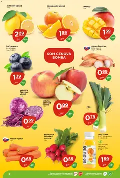 Terno leták platný od 29.01.2026 | Strana: 2 | Produkty: Jablká, Pomaranče, Cibuľa, Mango