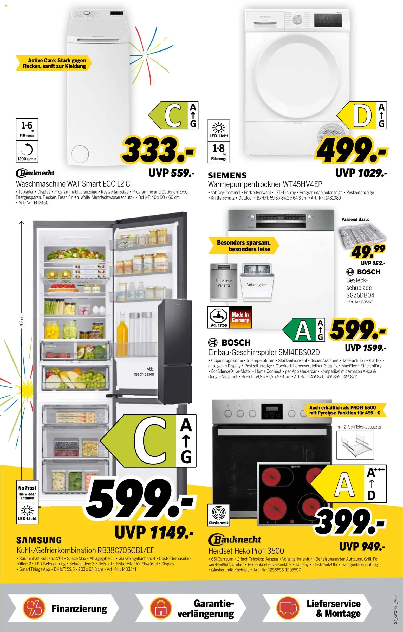 Medimax Prospekt 	 – gültig ab 27.12.2025 | Seite: 7 | Produkte: Bosch, Siemens, Waschmaschine, Samsung