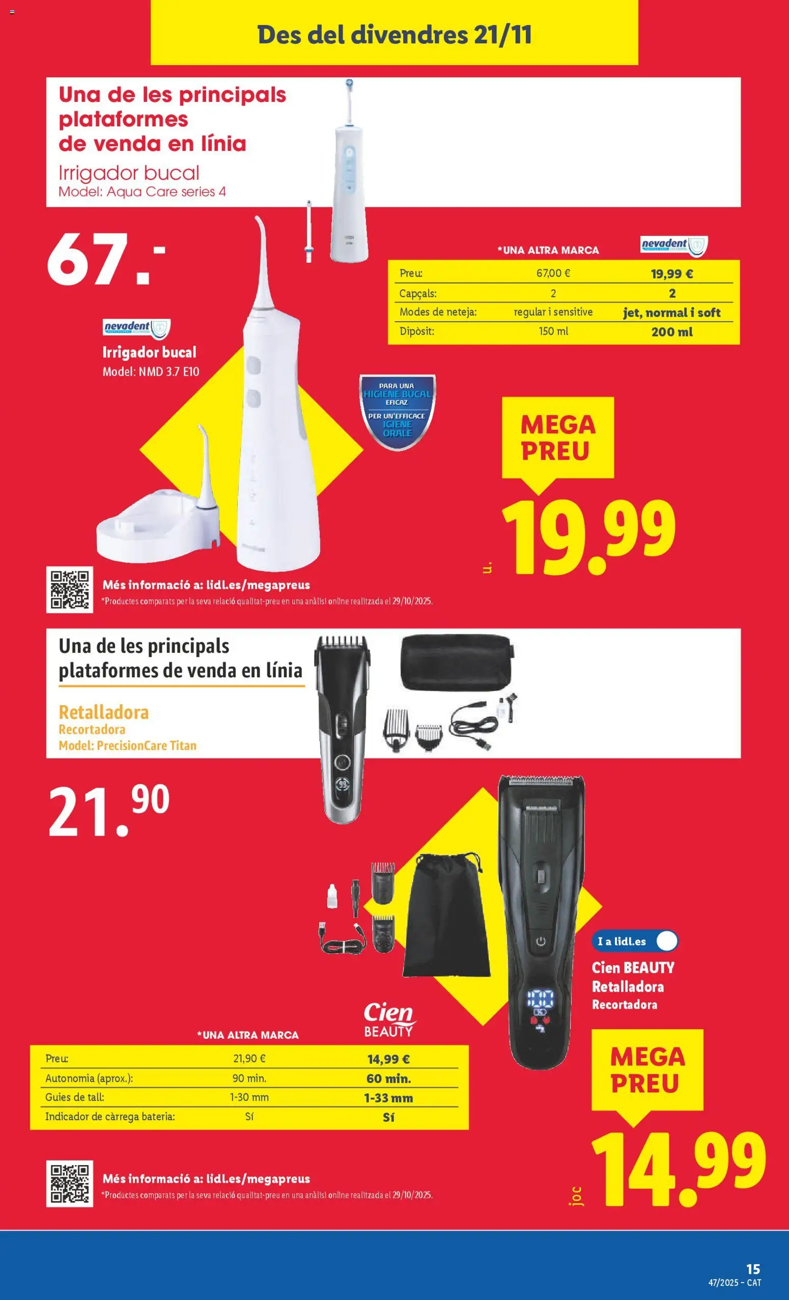 Lidl folleto de bazar │ válido desde el 17.11.2025 | Página: 29 | Productos: Γλυκό νερατζάκι, Batería