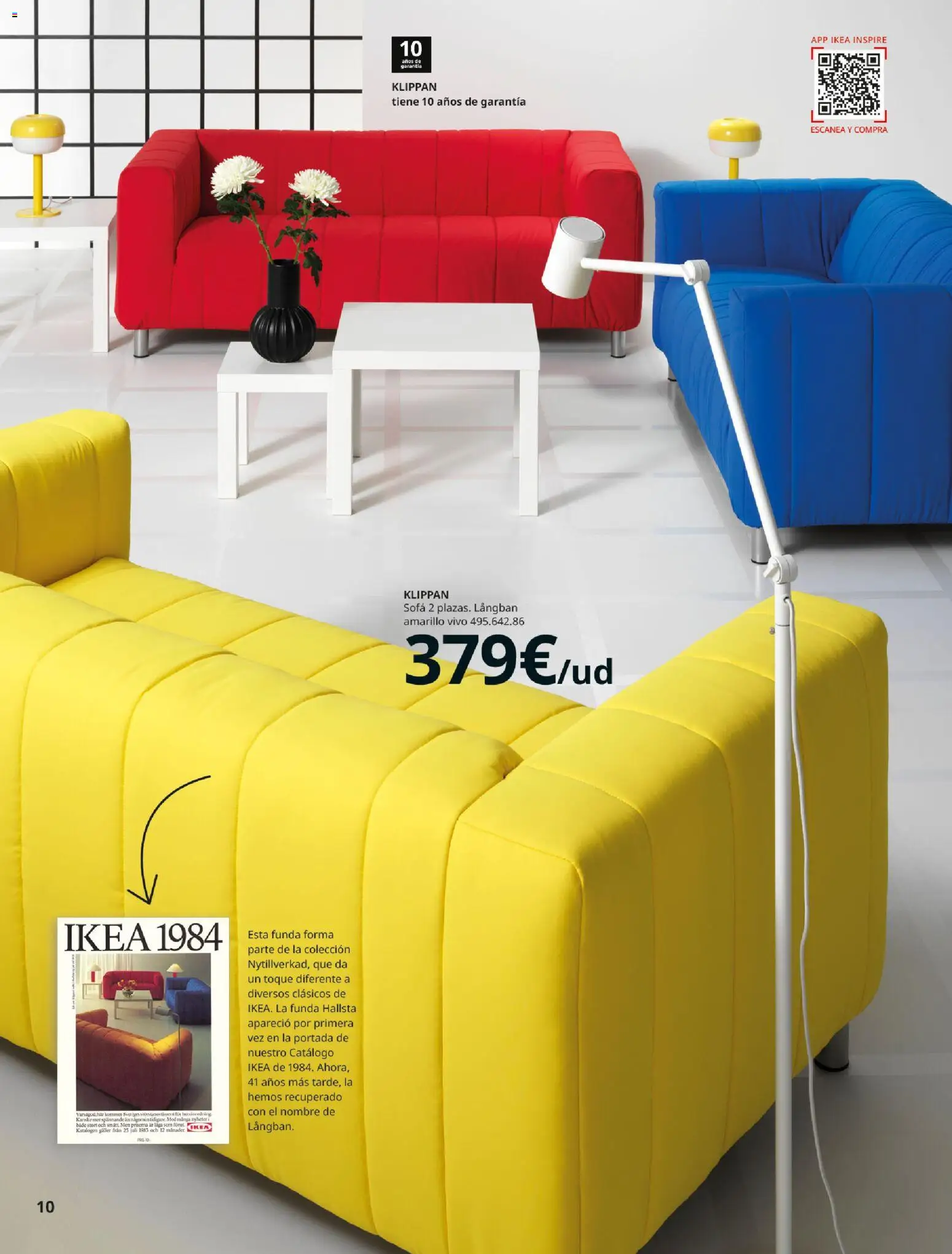 Catálogo IKEA Sofás │ válido desde el 02.12.2025 | Página: 10 | Productos: Funda, Sofá