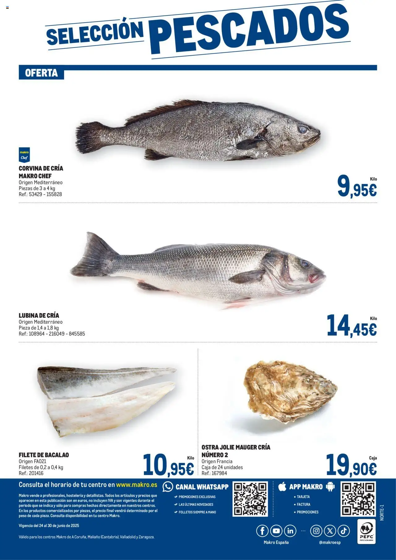 Makro - Fresco Norte │ válido desde el 24.06.2025 | Página: 4 | Productos: Peso, Filete, Caja