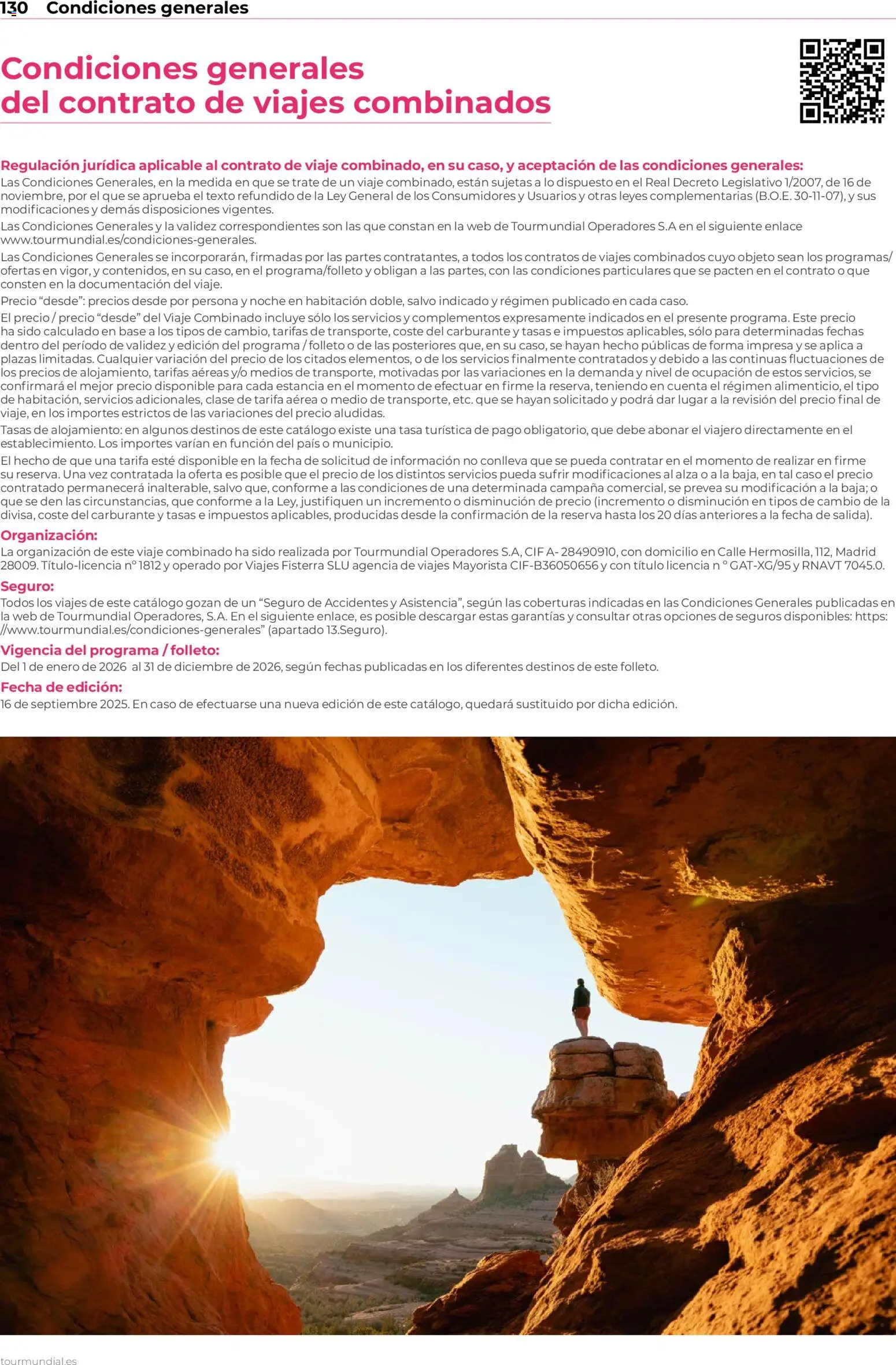 Viajes El Corte Inglés Norteamérica y Caribe │ válido desde el 01.01.2026 | Página: 130 | Productos: General