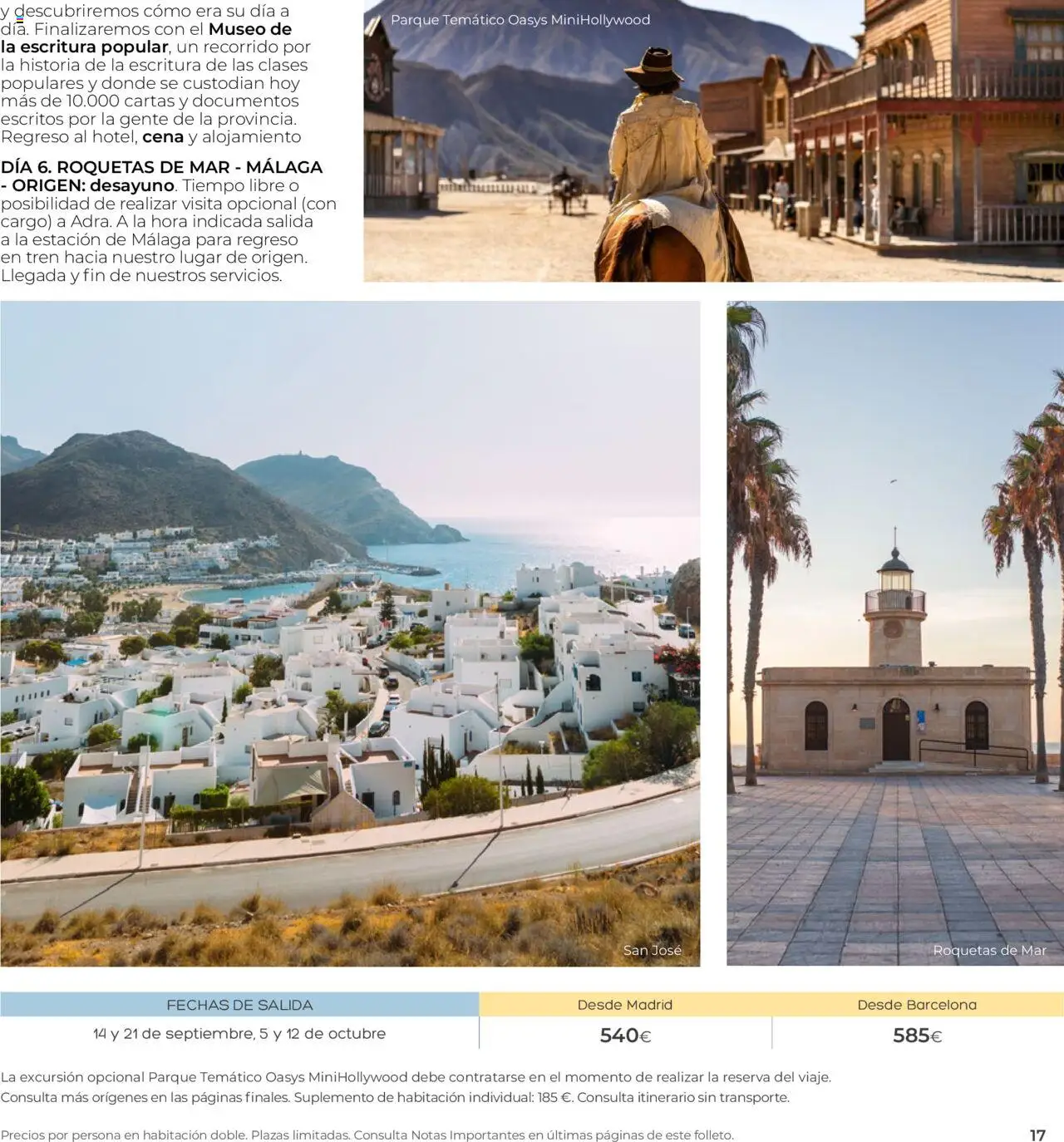Viajes El Corte Inglés folleto │ válido desde el 01.04.2025 | Página: 17