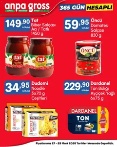 27.03.2026 tarihinden itibaren geçerli olan Anpa Gross kataloğu önizlemesi | Sayfa: 8