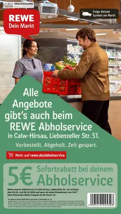 Rewe Prospekt Calw / Hirsau	 ab 02.03.2026 gültig