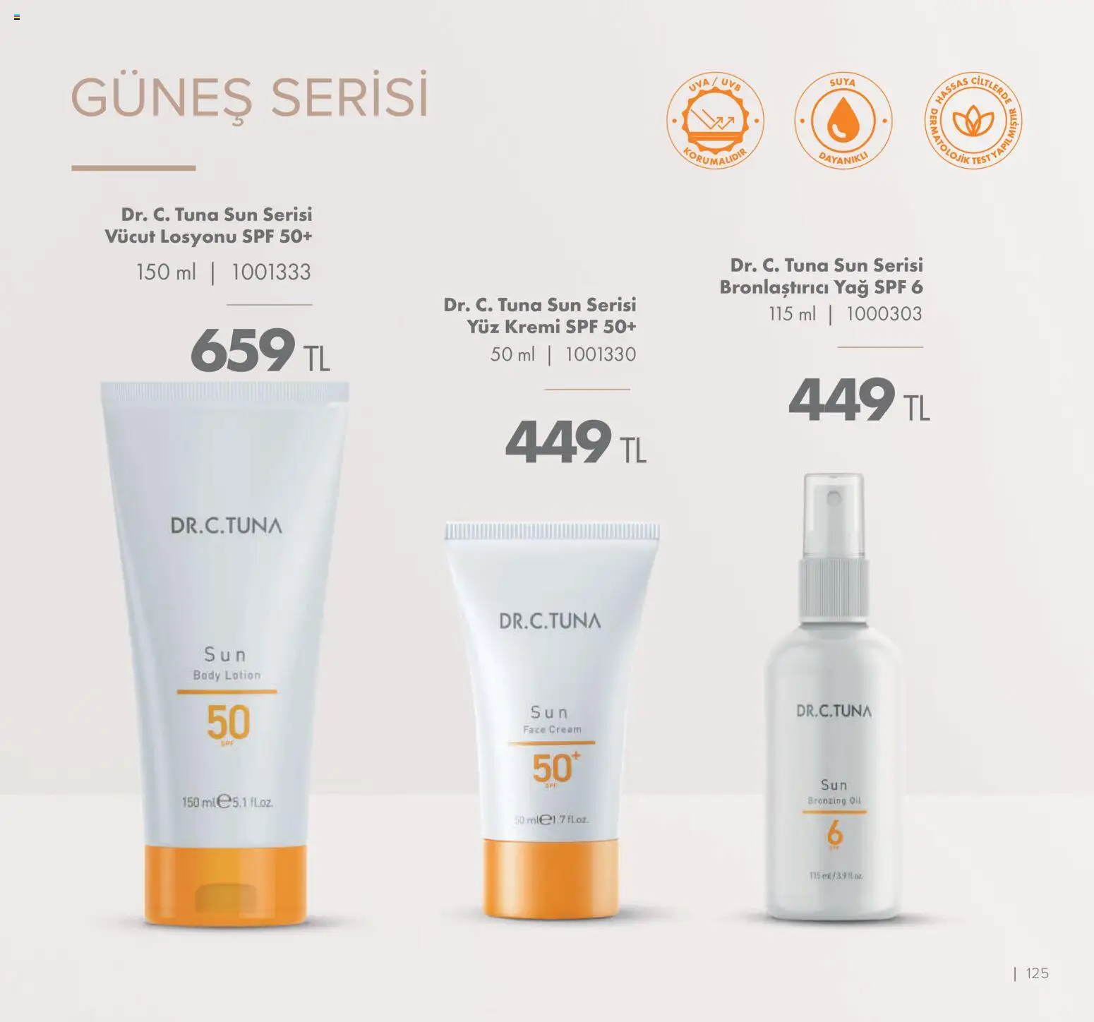 Farmasi Katalog - 01.01.2026 tarihinden itibaren geçerlidir | Sayfa: 125 | Ürünler: Yağ