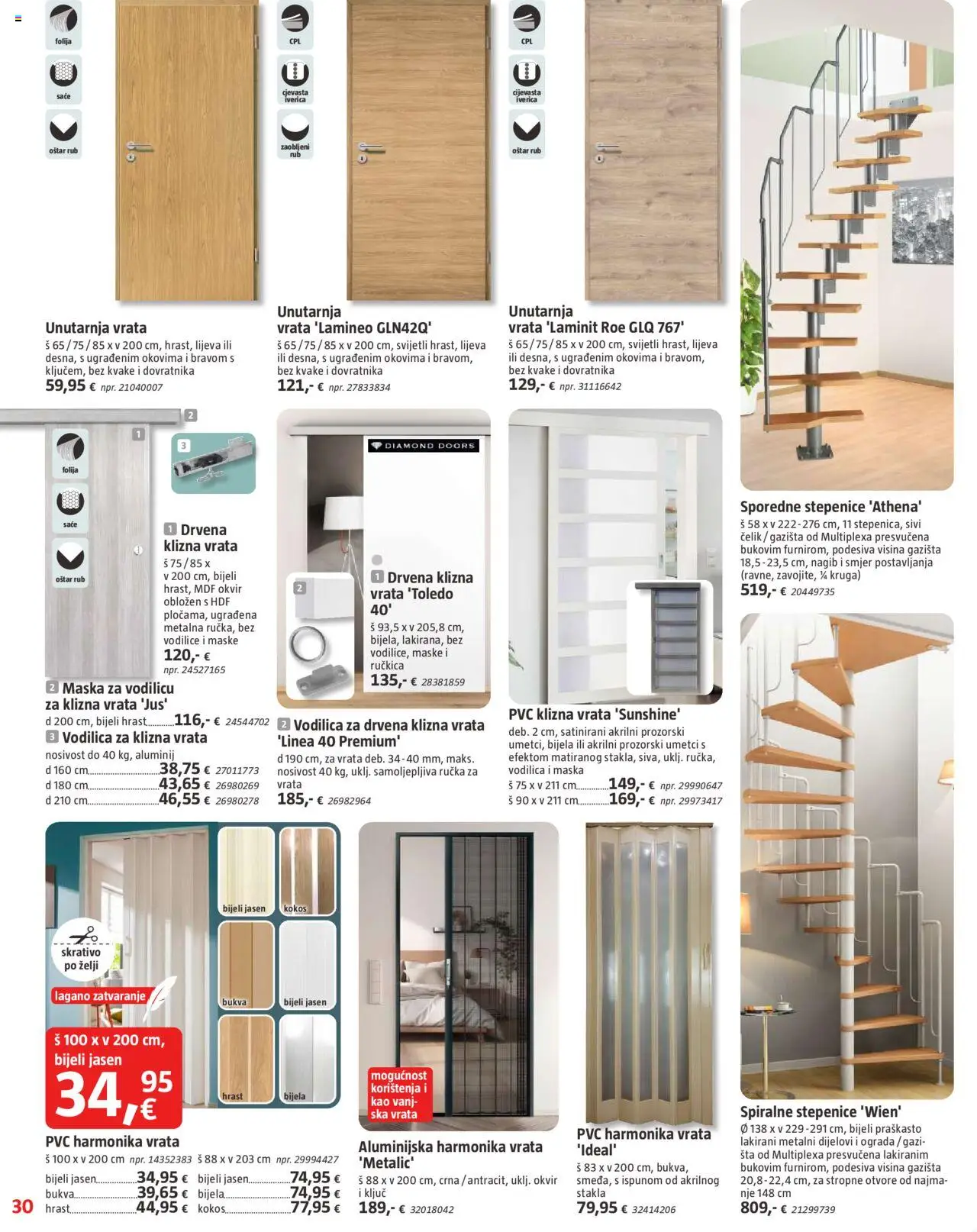 Bauhaus katalog | vrijedi od 01.10.2025 | Stranica: 30 | Proizvodi: Maska, Vrata