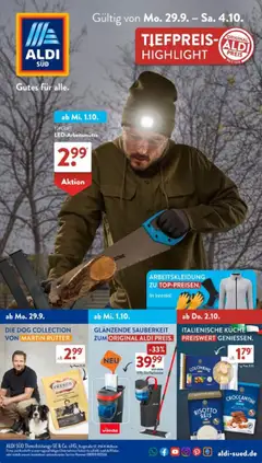 Aldi Süd Prospekt 	 ab 29.09.2025 gültig