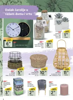 Katalog Konzum - Pregled kataloga iz trgovine Konzum, vrijedi od 23.03.2026 | Stranica: 8 | Proizvodi: Cvijeće, Košara, Vaza, Sat