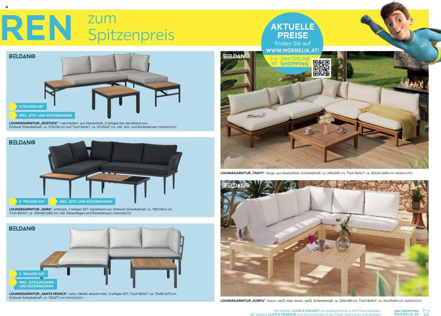 Möbelix Gartenmöbel gültig ab 16.03.2026 | Seite: 9 | Produkte: Tisch