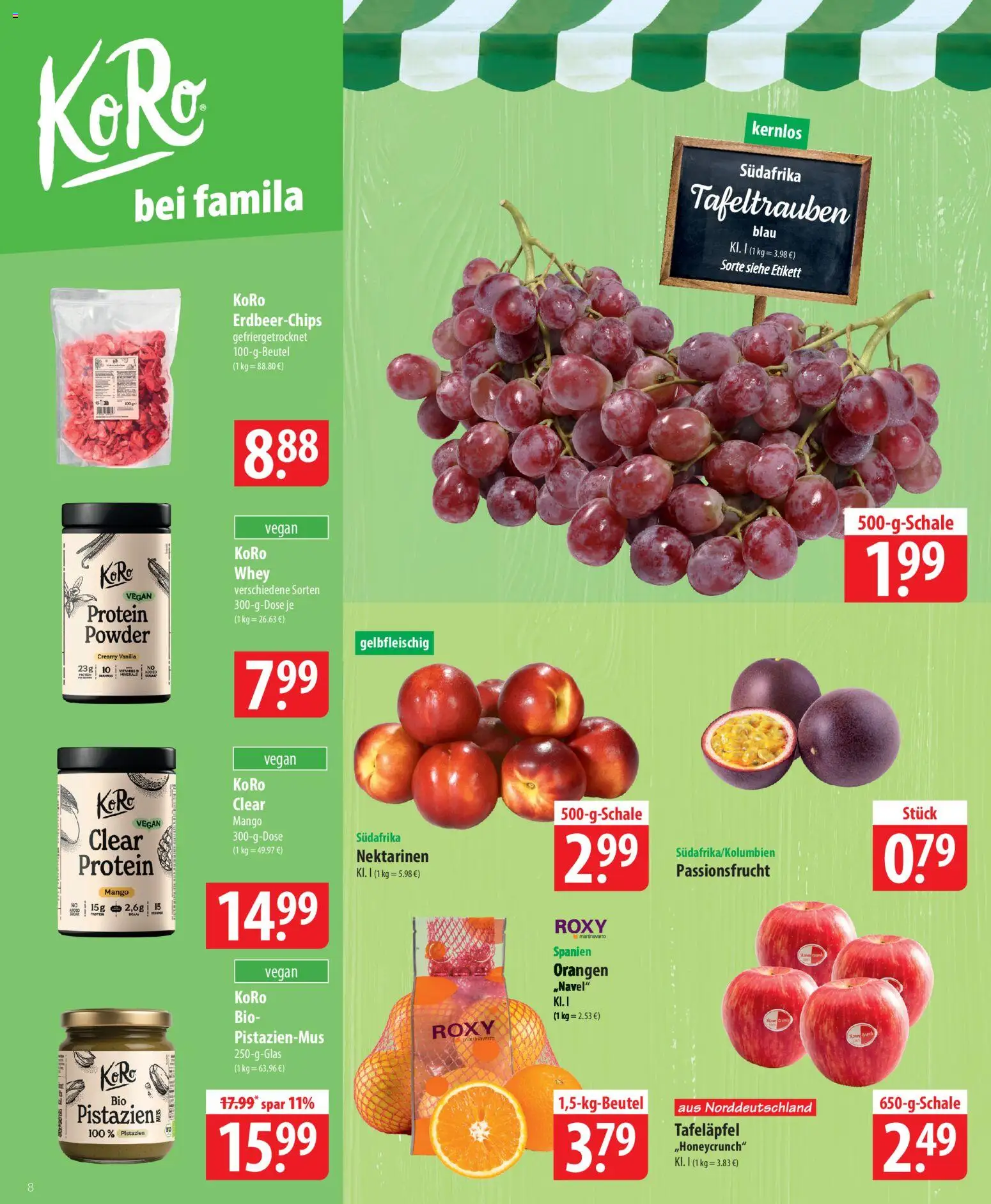 Famila Prospekt 	 – gültig ab 16.03.2026 | Seite: 8