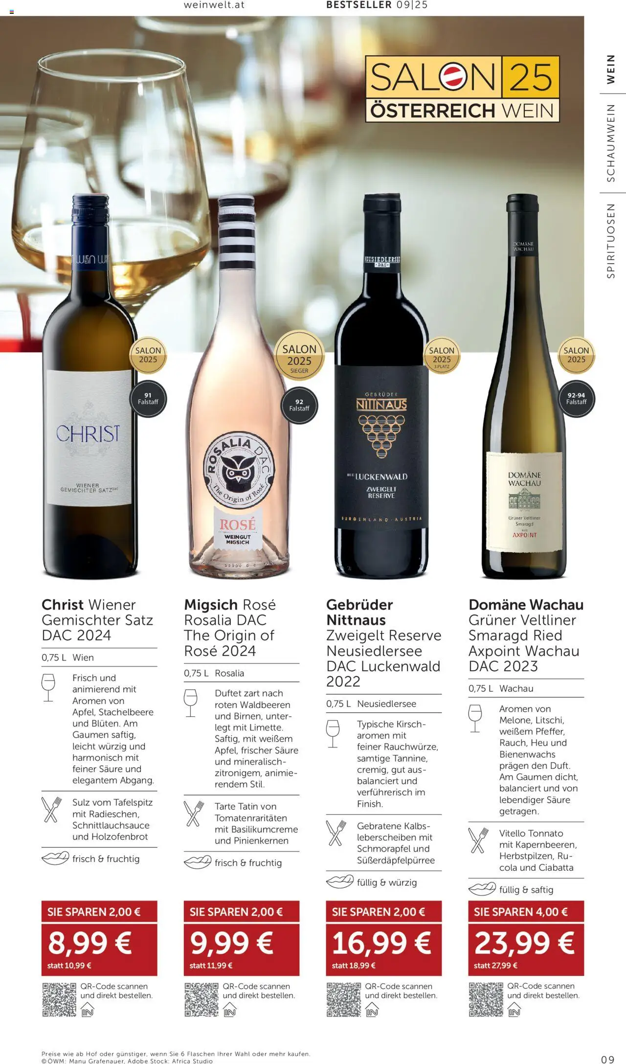 Interspar Wein Welt gültig ab 13.08.2025 | Seite: 9 | Produkte: Wein