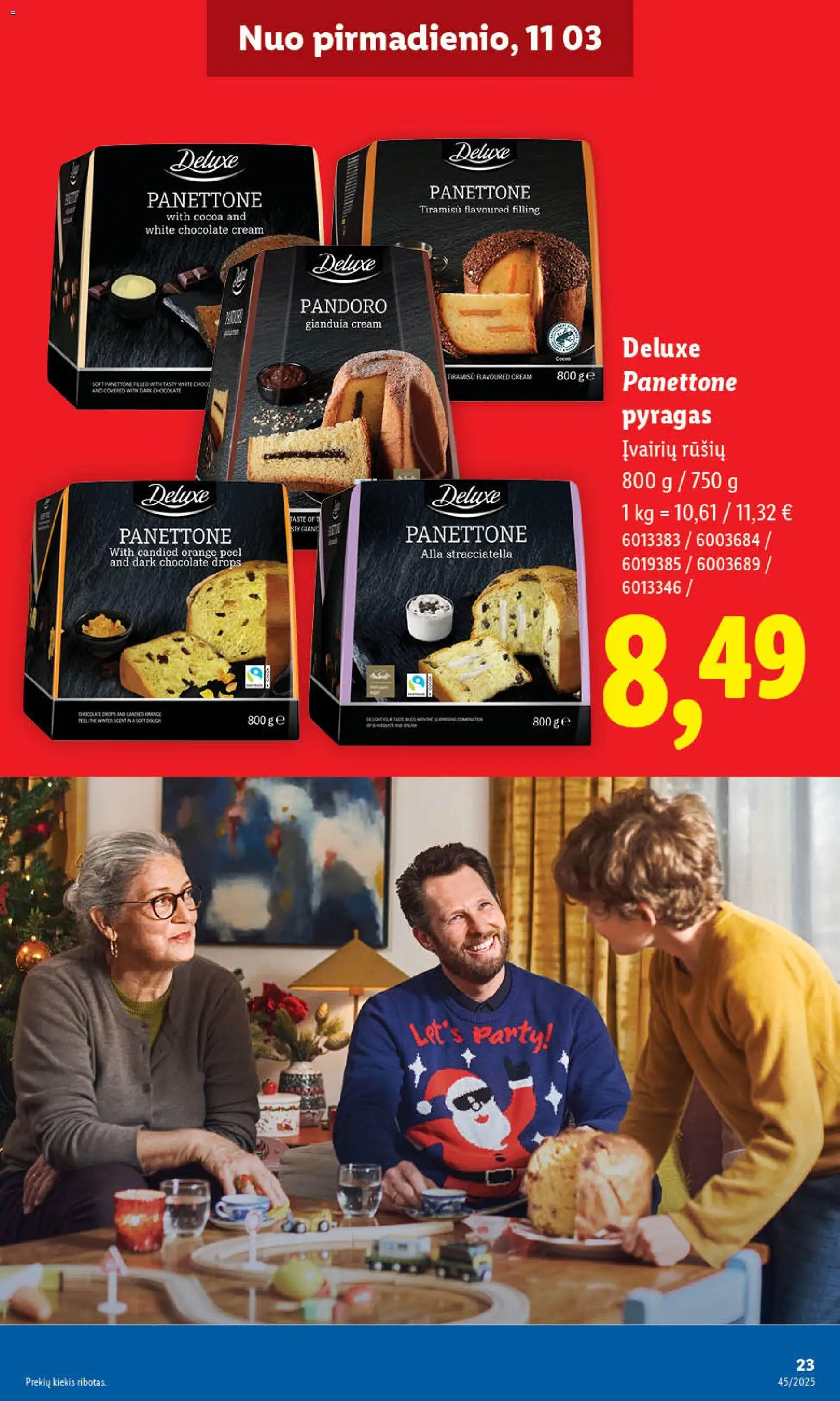 LIDL akcijos nuo 03.11.2025 | Puslapis: 17 | Prekių: Pyragas