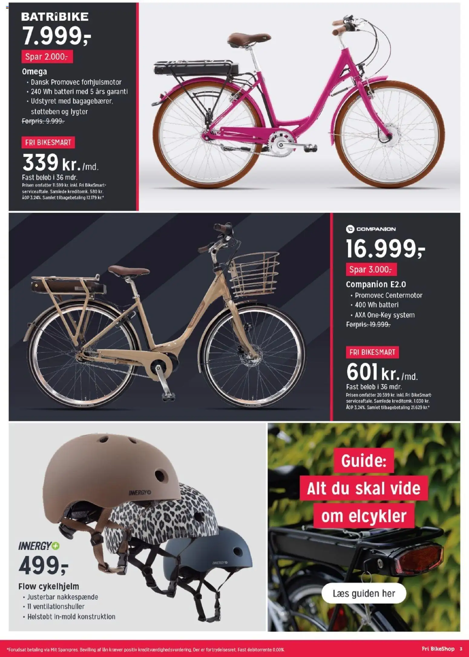 Fri BikeShop tilbudsavis – gyldig fra 31.10.2025 | Side: 3 | Produkter: Batteri