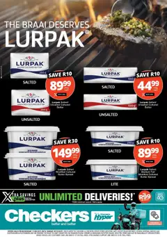 Preview of Checkers specials valid from 11.08.2025