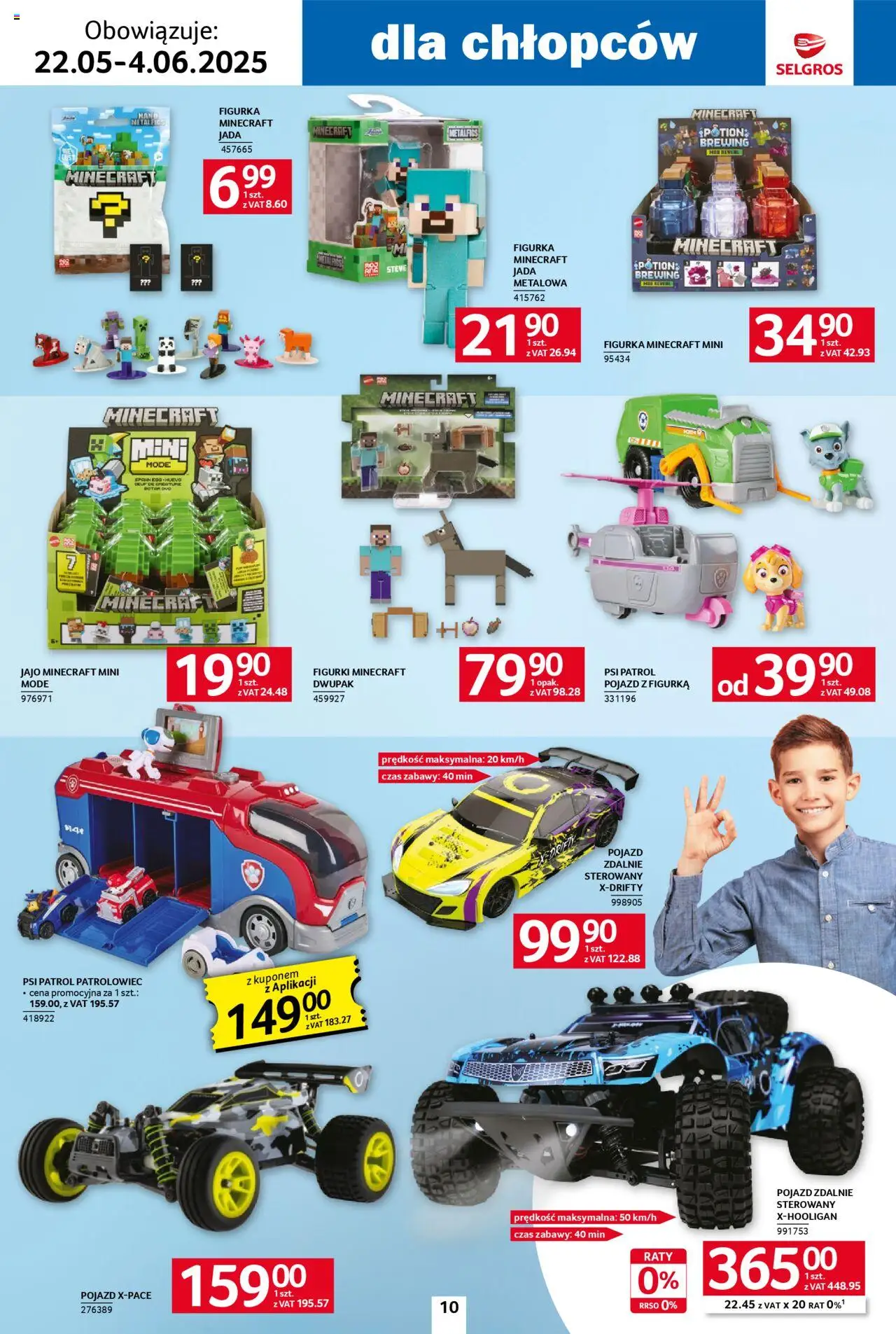 Selgros cash&carry Gazetka - Dzień Dziecka od 22.05.2025 | Strona: 10 | Produkty: Figurki