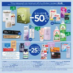 Pogląd oferty "Super-pharm Gazetka" - ważna od 29.10.2025 | Strona: 4 | Produkty: Karta, Prezerwatywy, Sól, Płyn do mycia naczyń