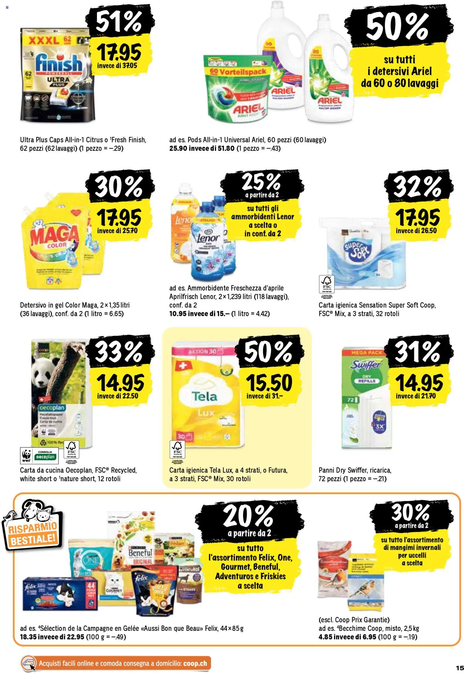 Coop - Una settimana di azioni – gültig ab 27.11.2025 | Seite: 15