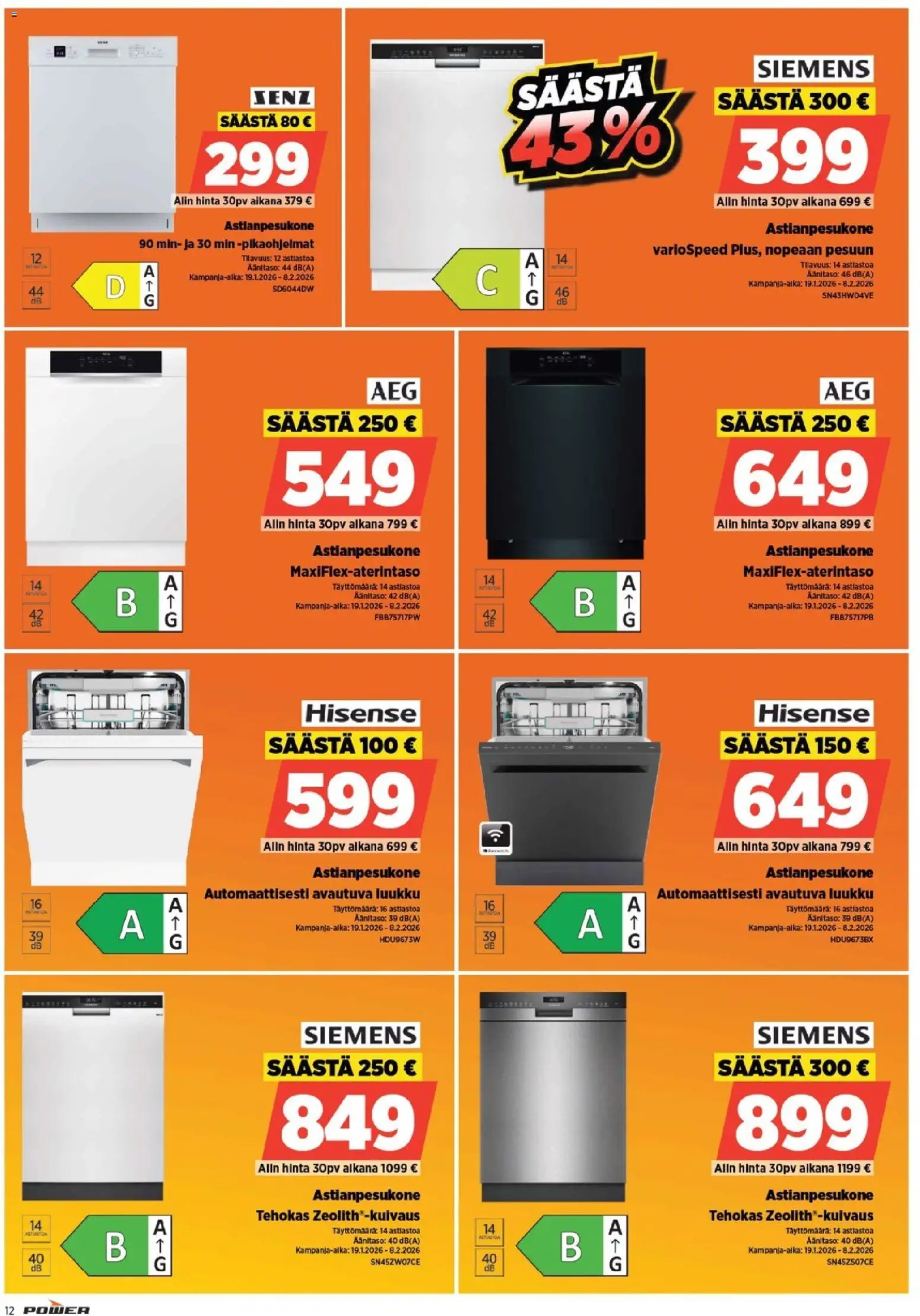 Power - POWER HINTAAN Viikon mainoslehti – voimassa 02.02.2026 alkaen | Sivu: 13