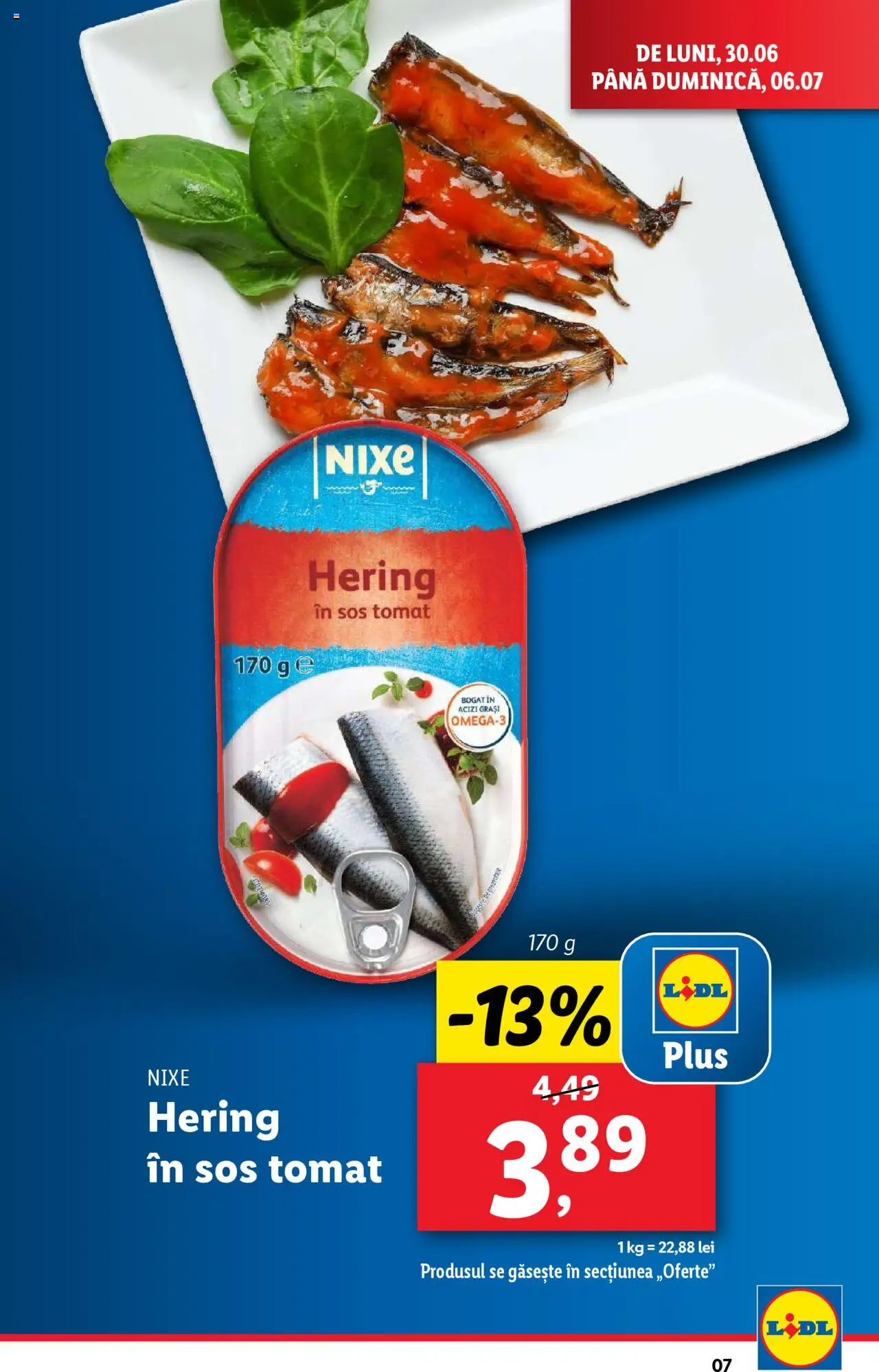 Catalog Lidl – valabil de la 30.06.2025 | Pagină: 7 | Produse: Sos