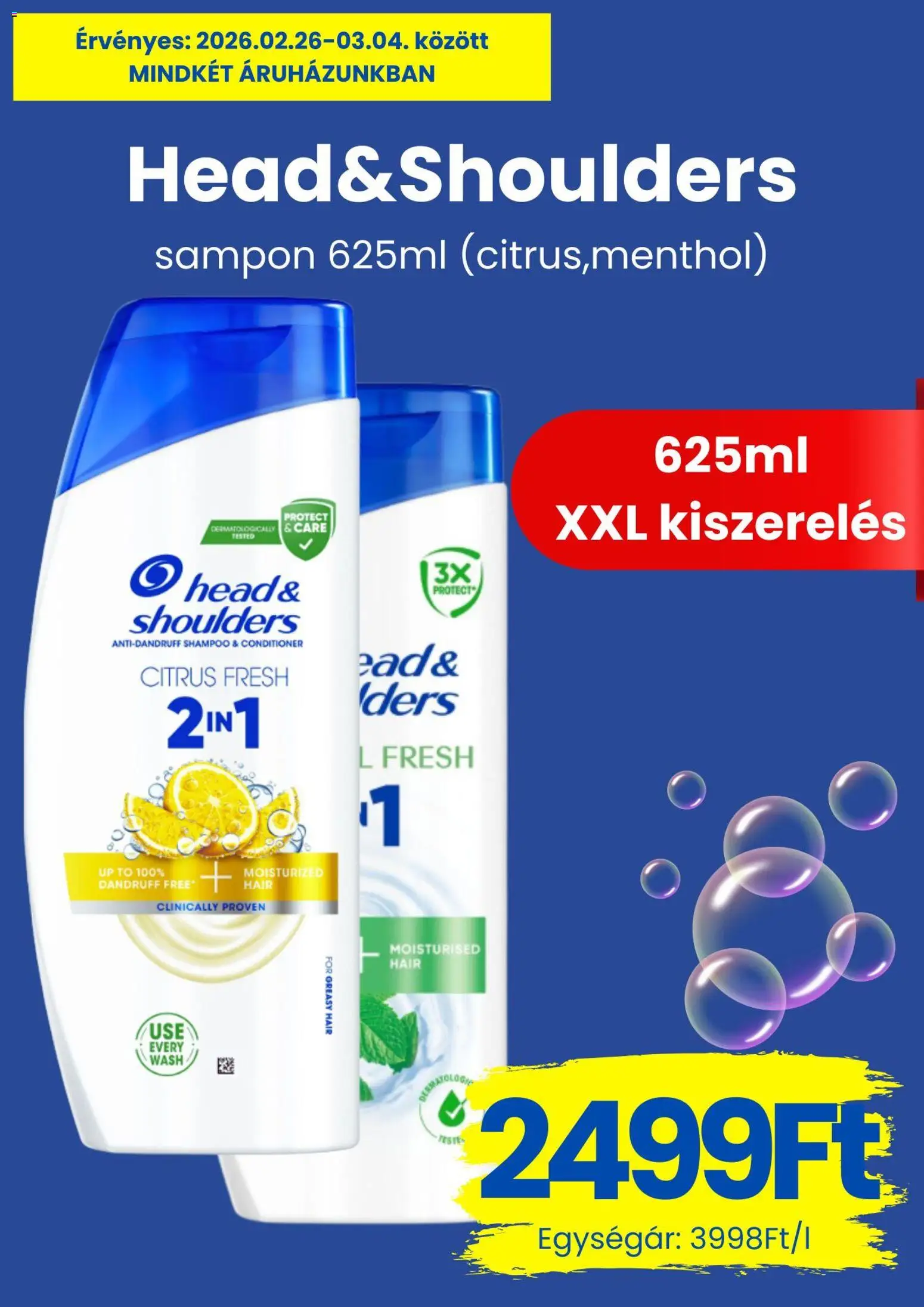 Magnetic akciós ujság - amely érvényes a következő dátumtól: 26.02.2026 | Oldal: 6 | Termékek: Sampon