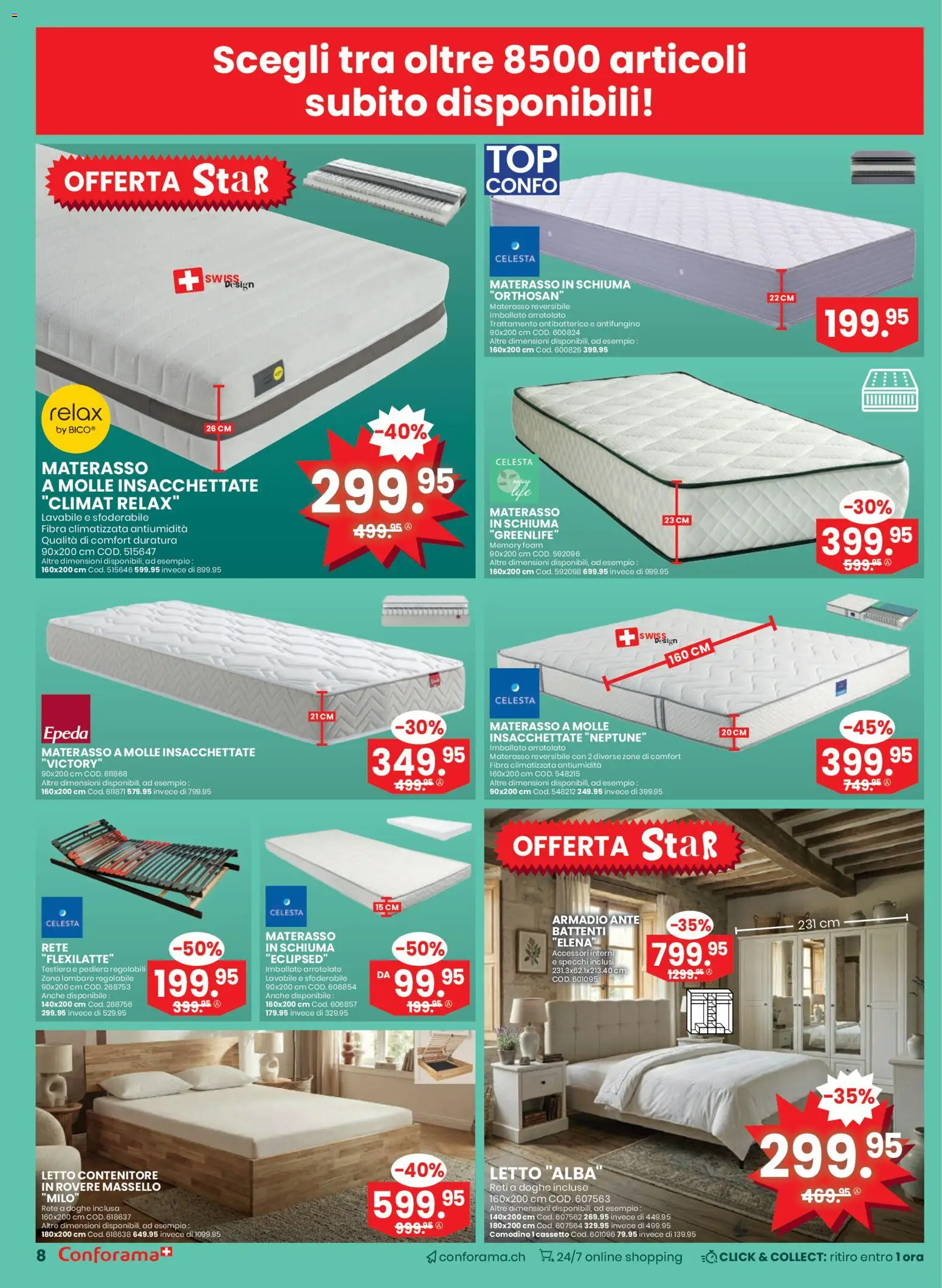 Conforama Aktionen IT – gültig ab 11.02.2026 | Seite: 8