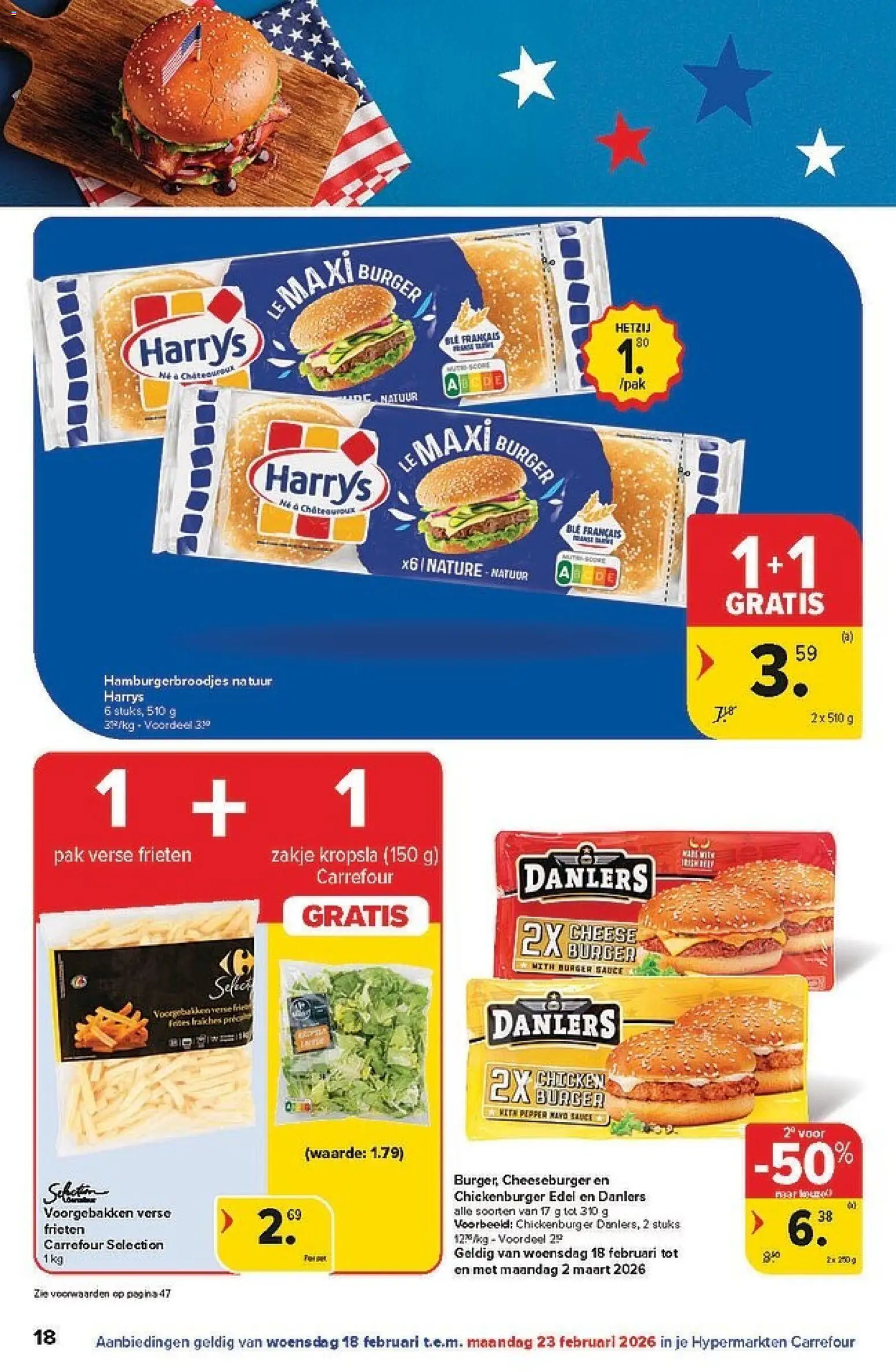 {H1} | Pagina: 18 | Producten: Cheeseburger