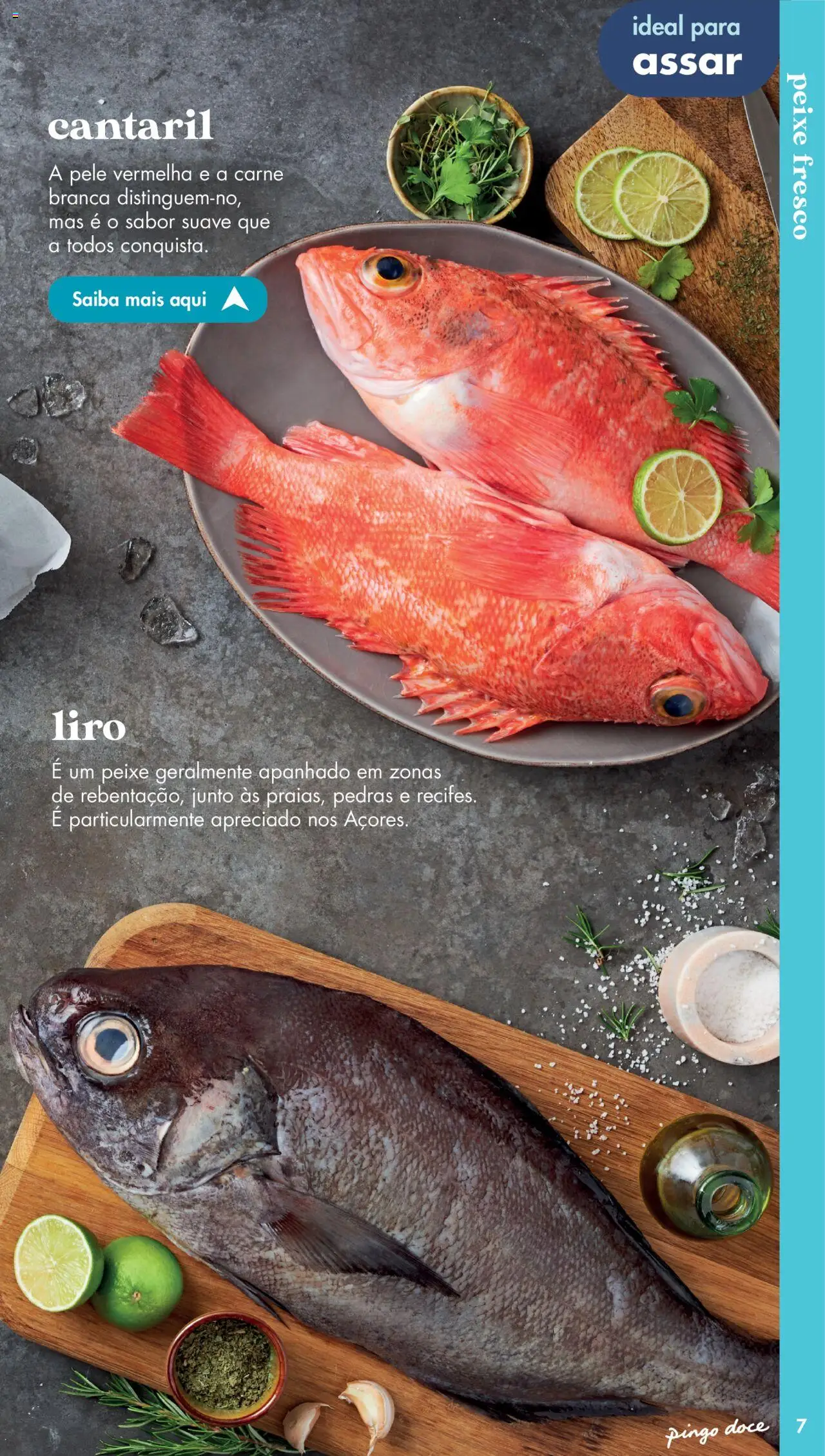 Pingo Doce - Catálogo Peixaria │ válido de 20.05.2025 | Página: 7 | Produtos: Peixe, Carne
