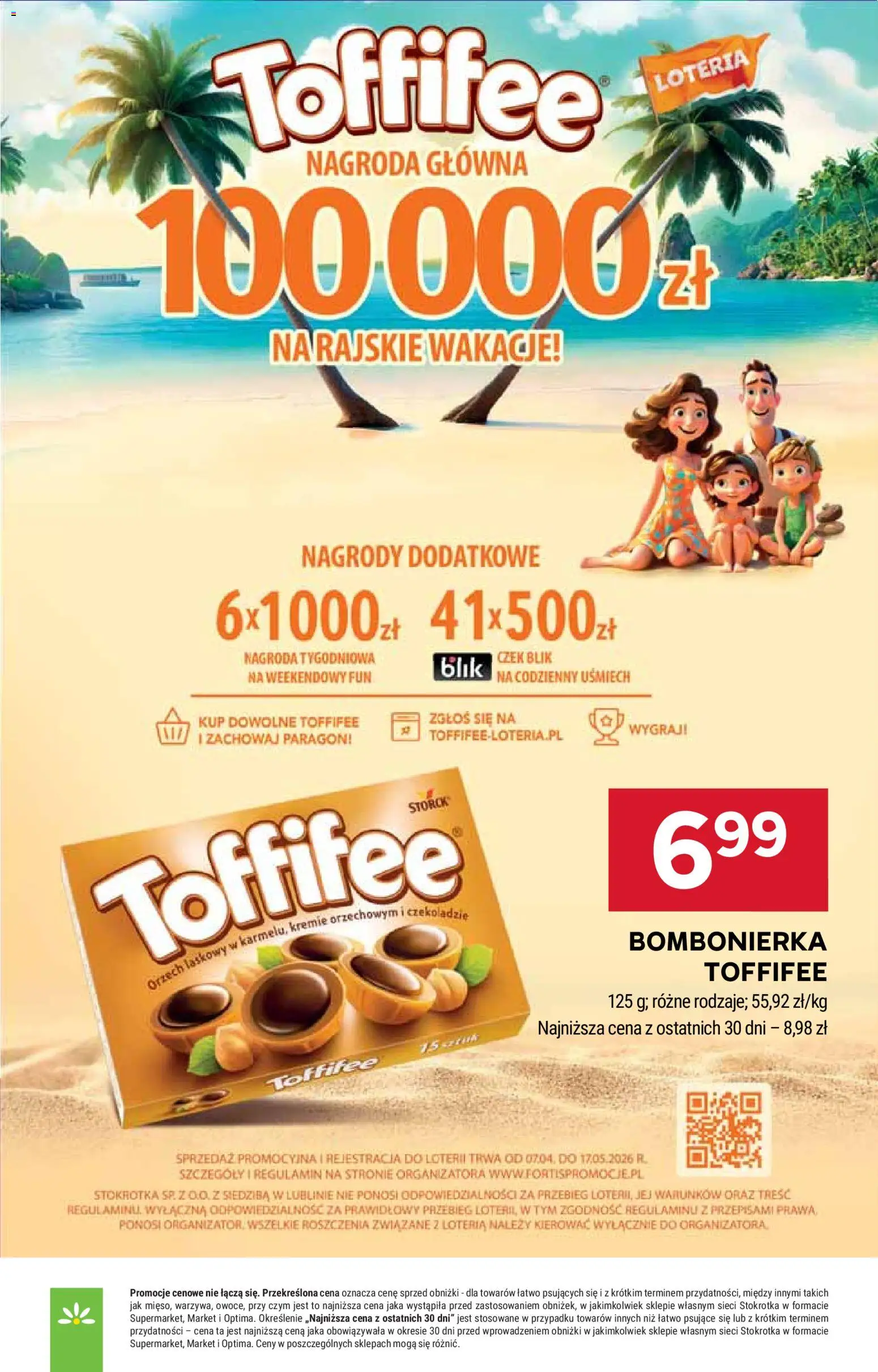 Stokrotka gazetka od 16.04.2026 | Strona: 24 | Produkty: Stokrotka, Bombonierka, Toffifee