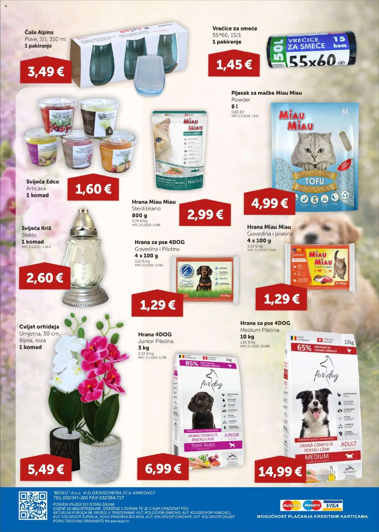 Boso katalog | vrijedi od 05.02.2026 | Stranica: 16 | Proizvodi: Orhideja, Piletina, Govedina, Čaše