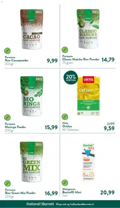 Holland & Barrett - Folder - Voorbeeld van een folder van Holland & Barrett, geldig van 03.11.2025 | Pagina: 35 | Producten: Fagyasztott gyümölcs, Poeder