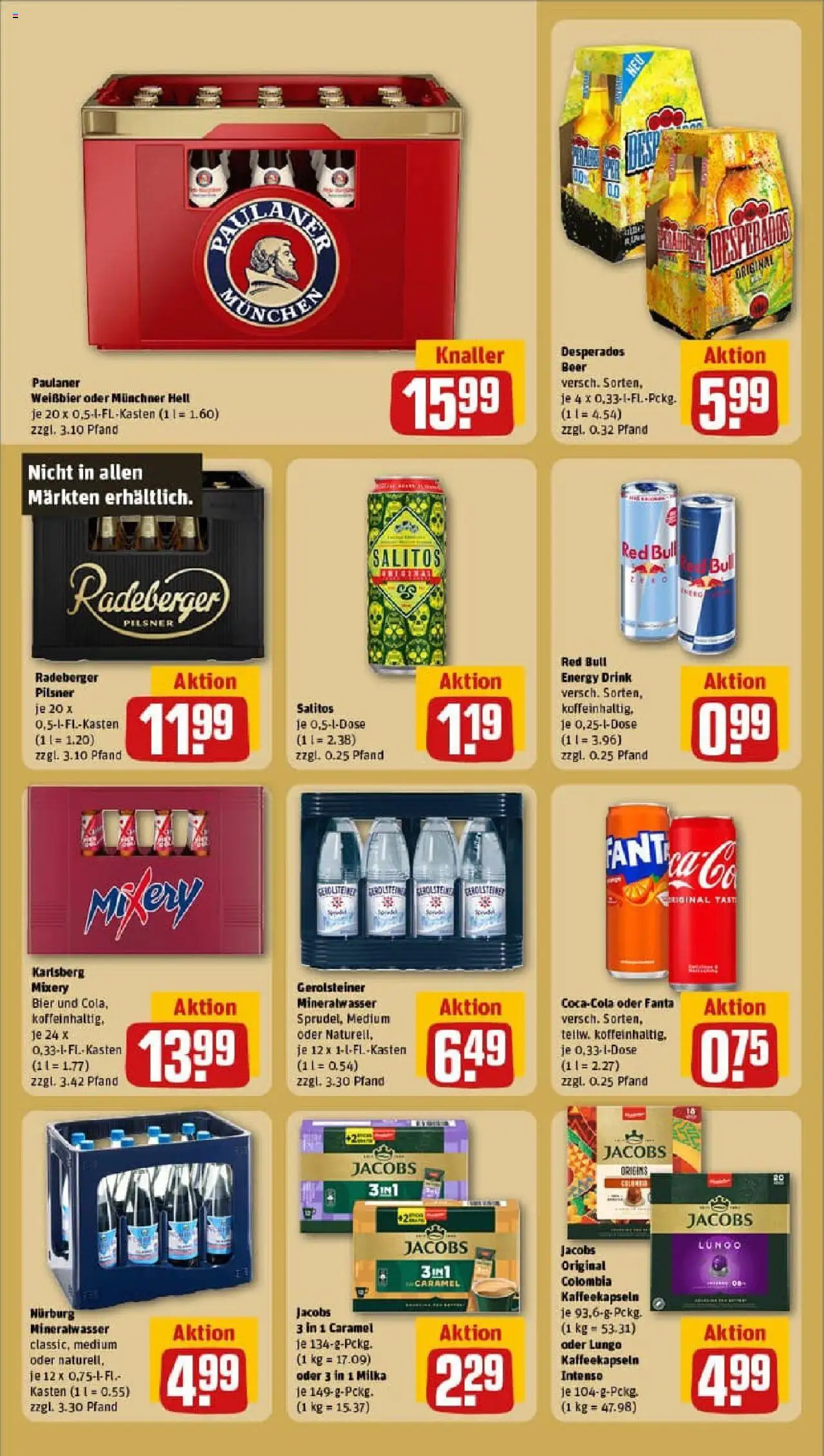Rewe prospekt Emmelshausen	 - gültig ab dem 27.07.2025 | Seite: 22 | Produkte: Energy, Weißbier, Mineralwasser, Mixery