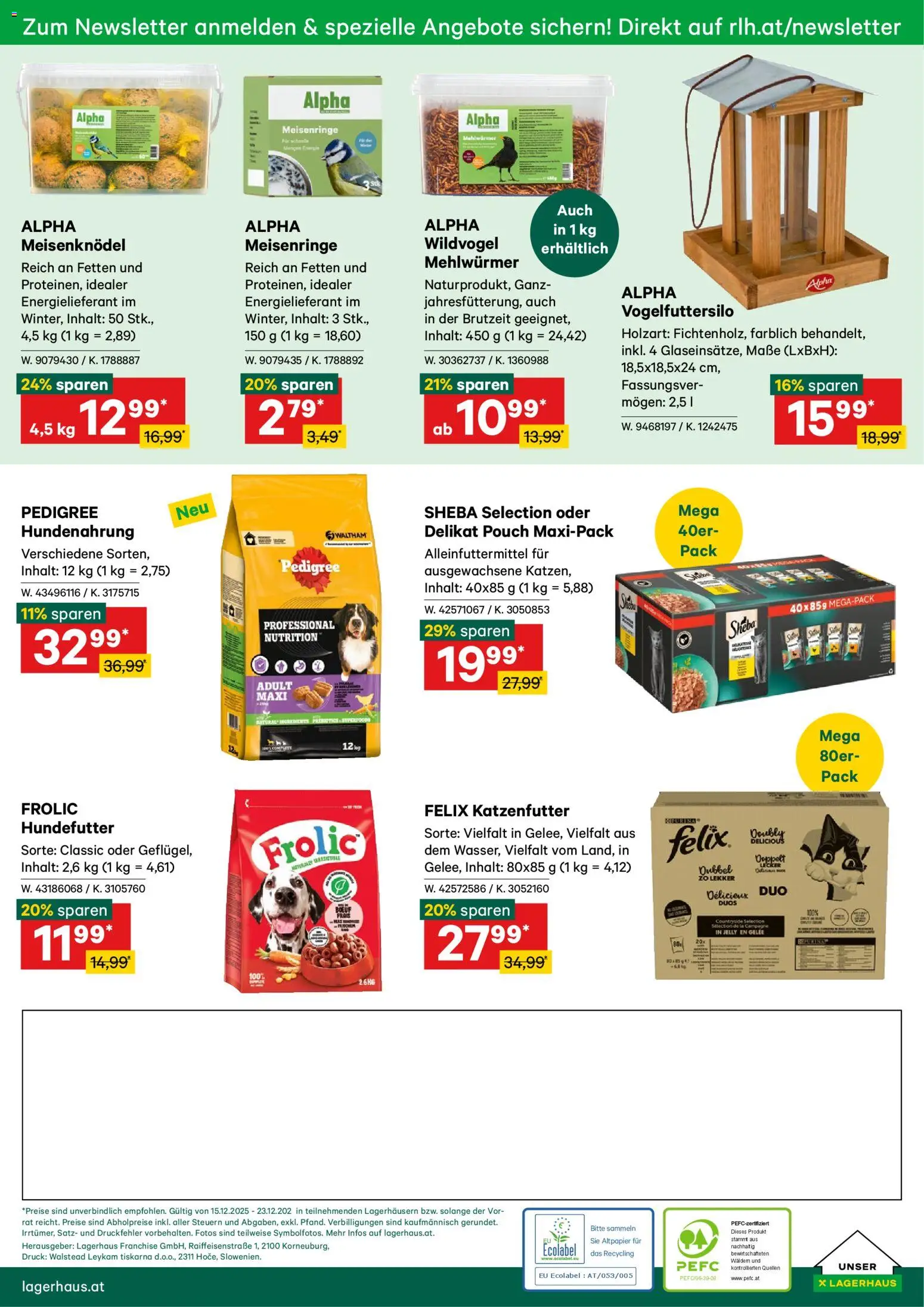 Lagerhaus Flugblatt  gültig ab 09.12.2025 | Seite: 9 | Produkte: Balles de ping-pong