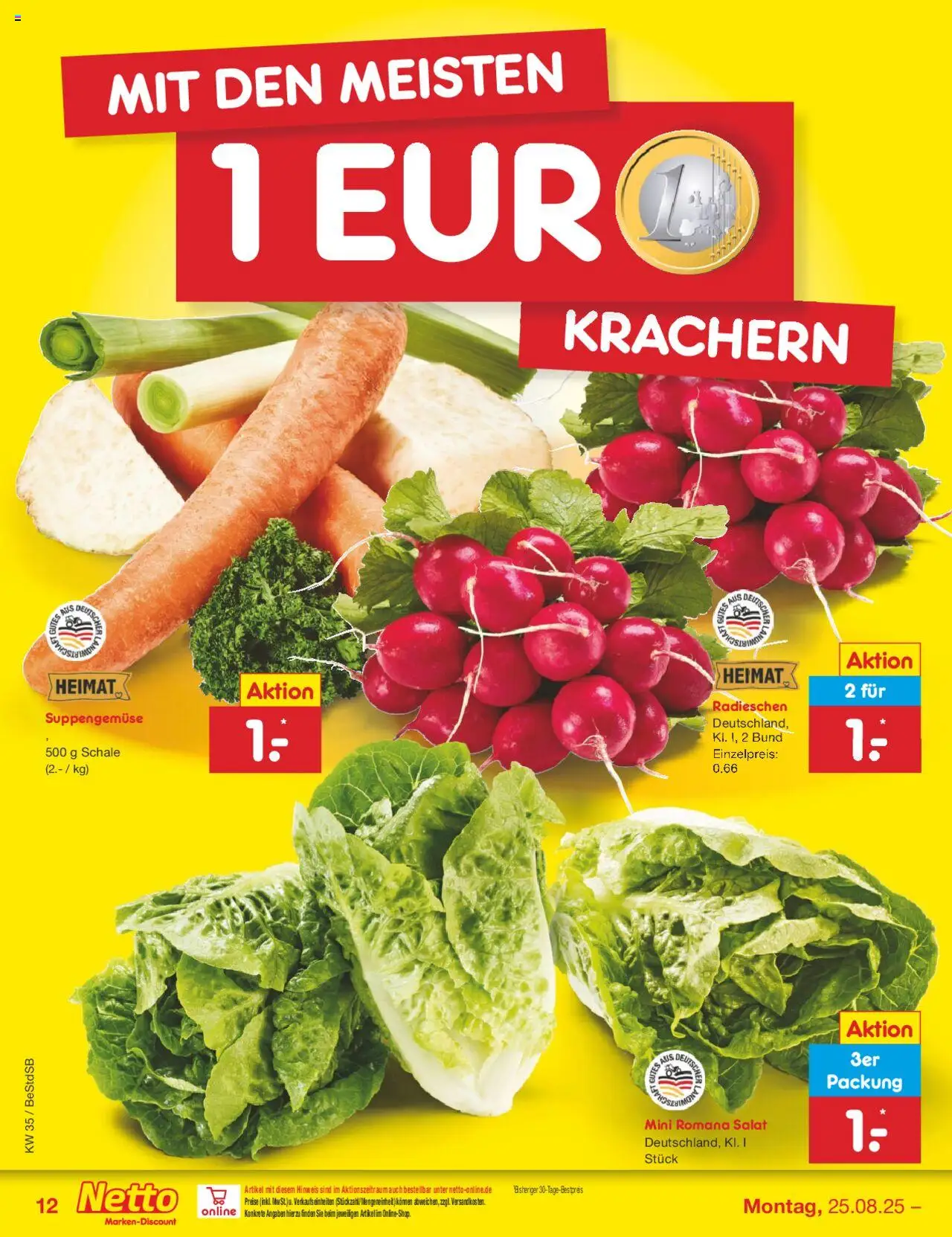 Netto Marken-Discount Prospekt 	 - gültig ab dem 25.08.2025 | Seite: 18 | Produkte: Salat
