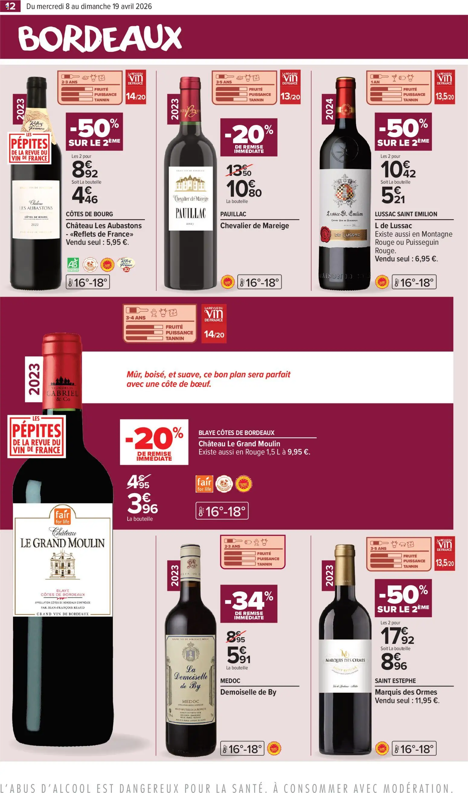 {H1} | Page: 12 | Produits: Vin