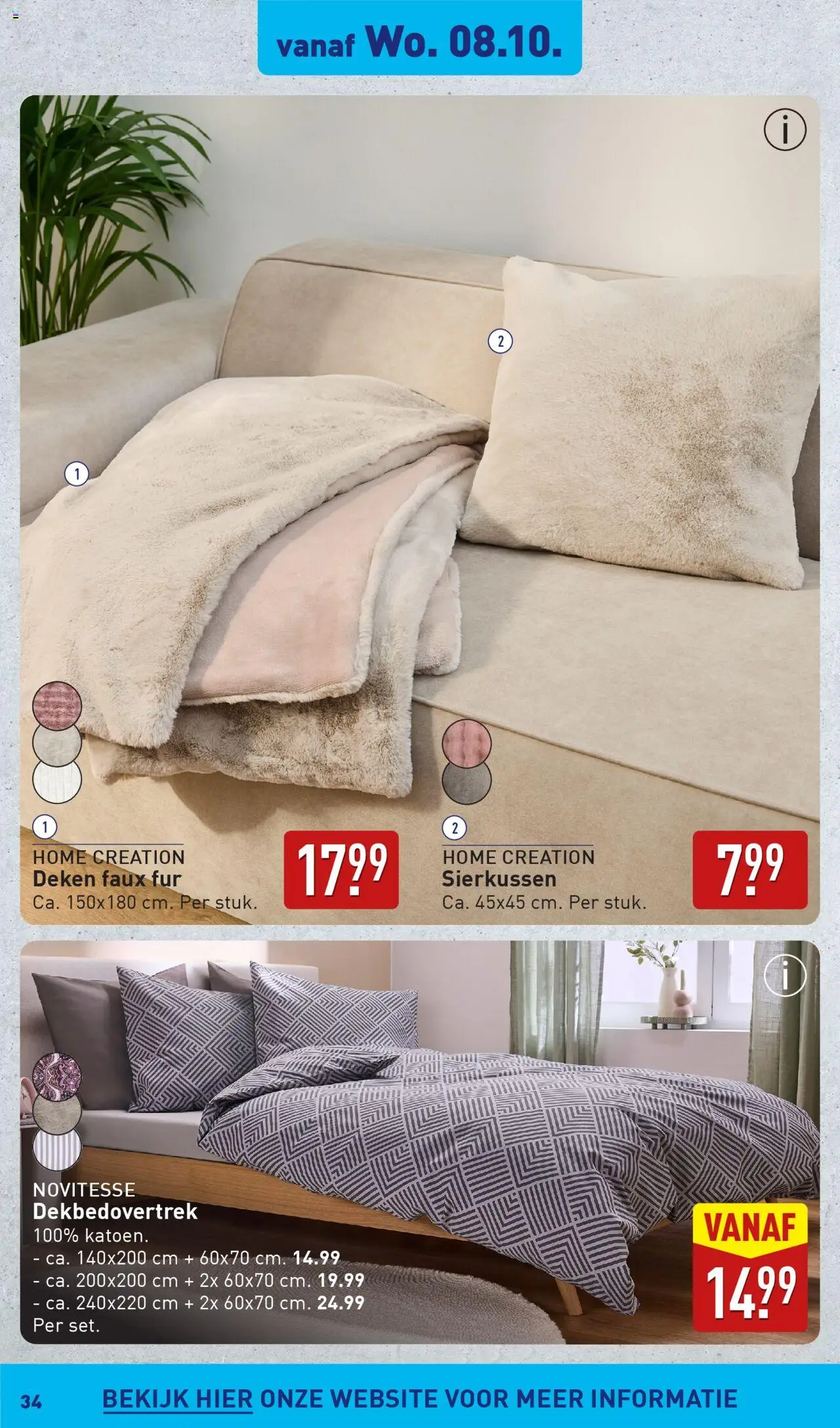 {H1} | Pagina: 34 | Producten: Deken