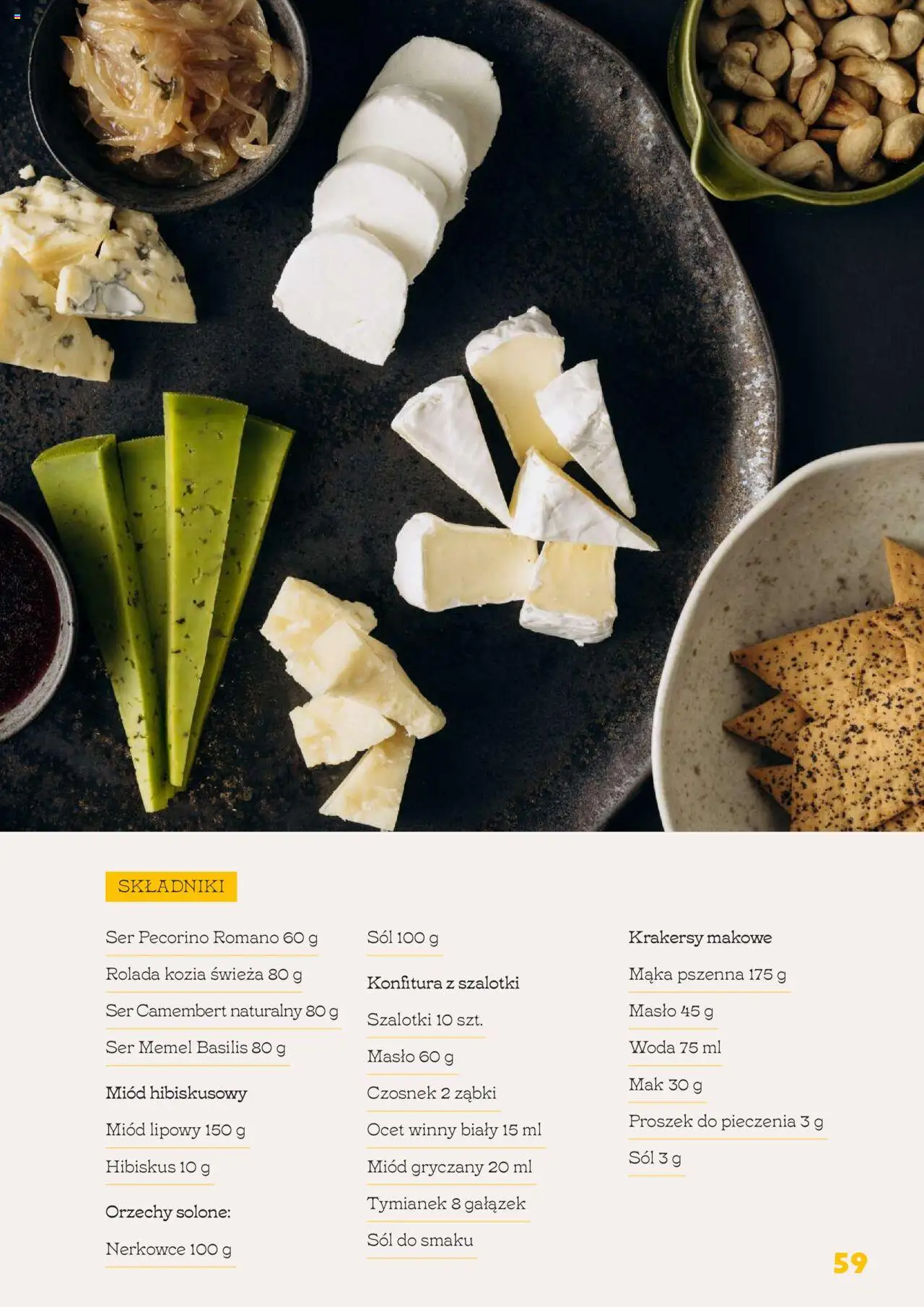 Makro Gazetka - Serowa uczta od 31.12.2023 | Strona: 59 | Produkty: Czosnek, Ser, Orzechy, Sól