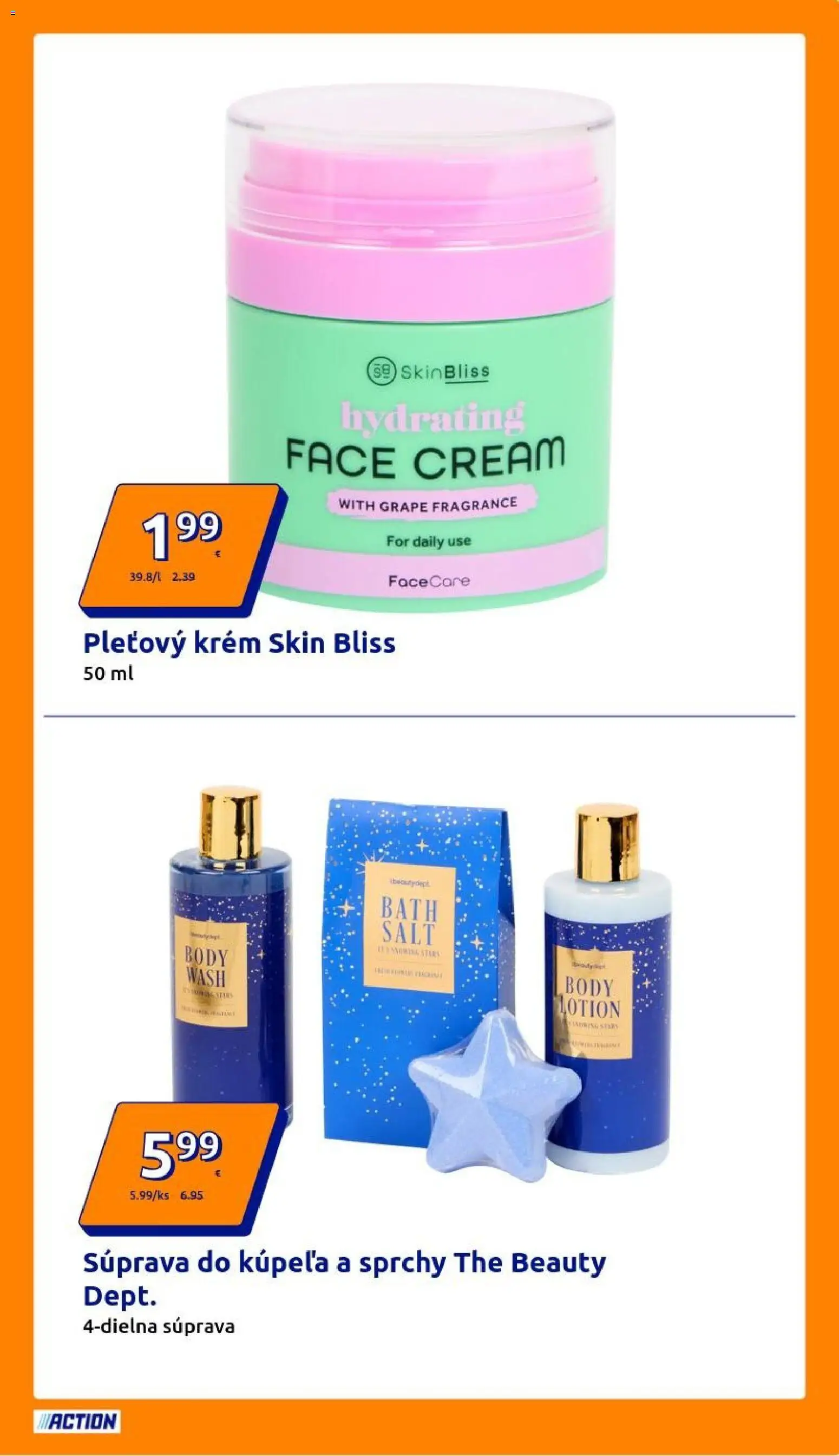 Nové Action akcie – leták je platný od 29.10.2025 | Strana: 5 | Produkty: Krém
