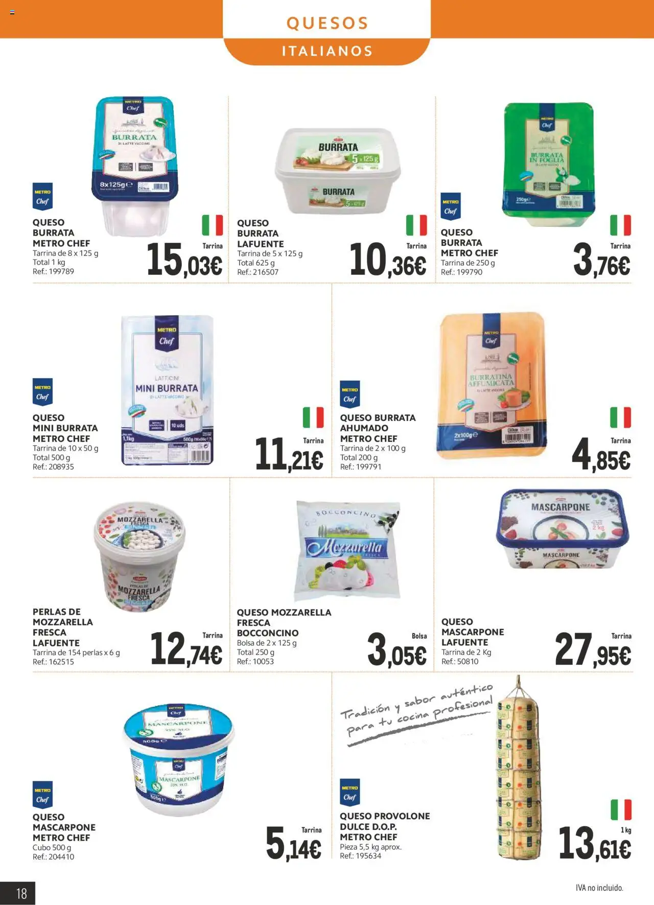 Makro - Lácteos Sur 2 │ válido desde el 06.10.2025 | Página: 16 | Productos: Queso, Bolsa, Cocina