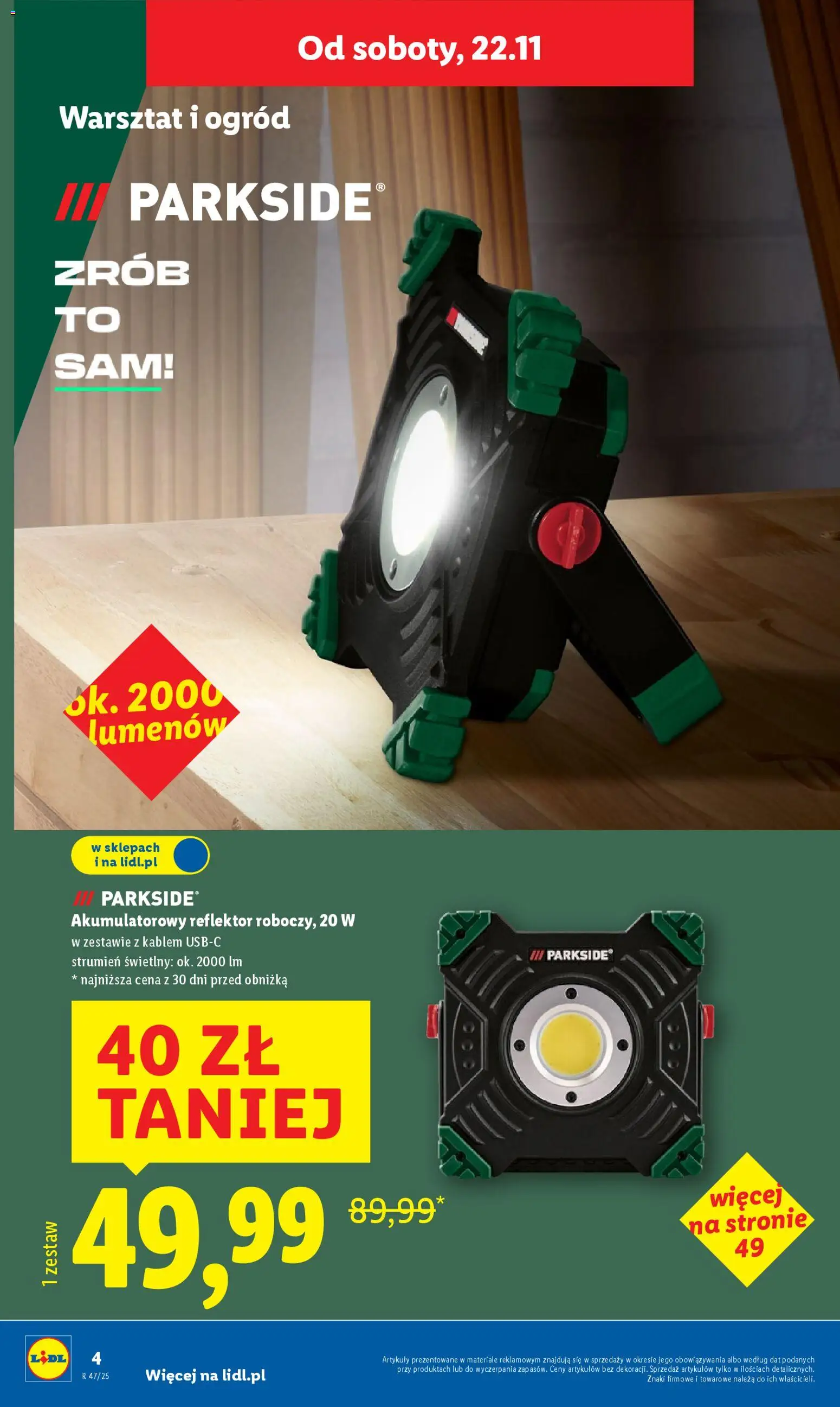 Lidl Black Friday od 17.11.2025 | Strona: 4