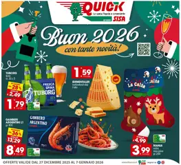 Anteprima del volantino SISA Quick catalogo valido a partire dal 27.12.2025
