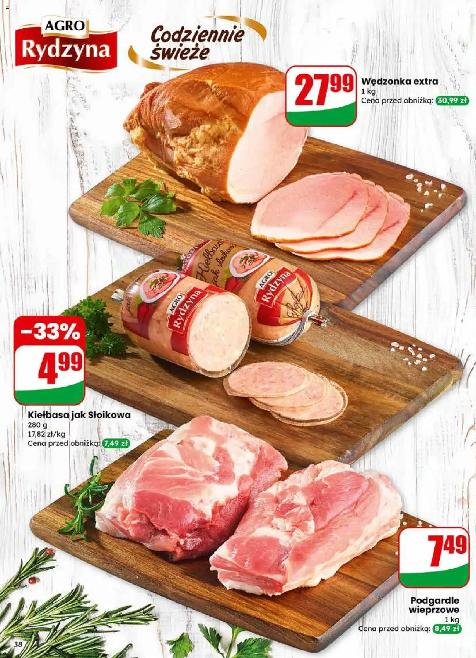 Dino gazetka od 01.04.2026 | Strona: 38 | Produkty: Kiełbasa