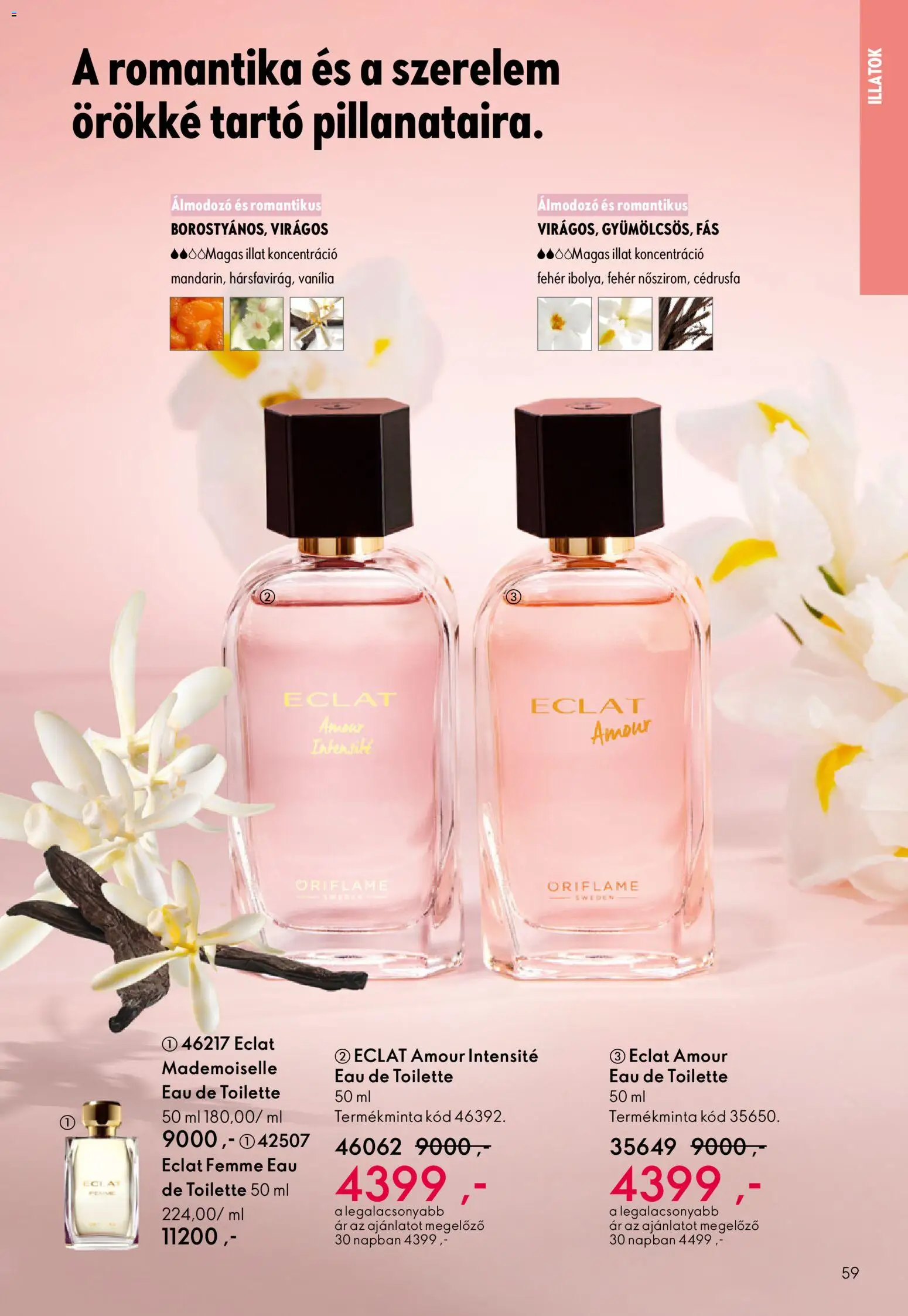 Oriflame akciós ujság - amely érvényes a következő dátumtól: 22.10.2025 | Oldal: 59