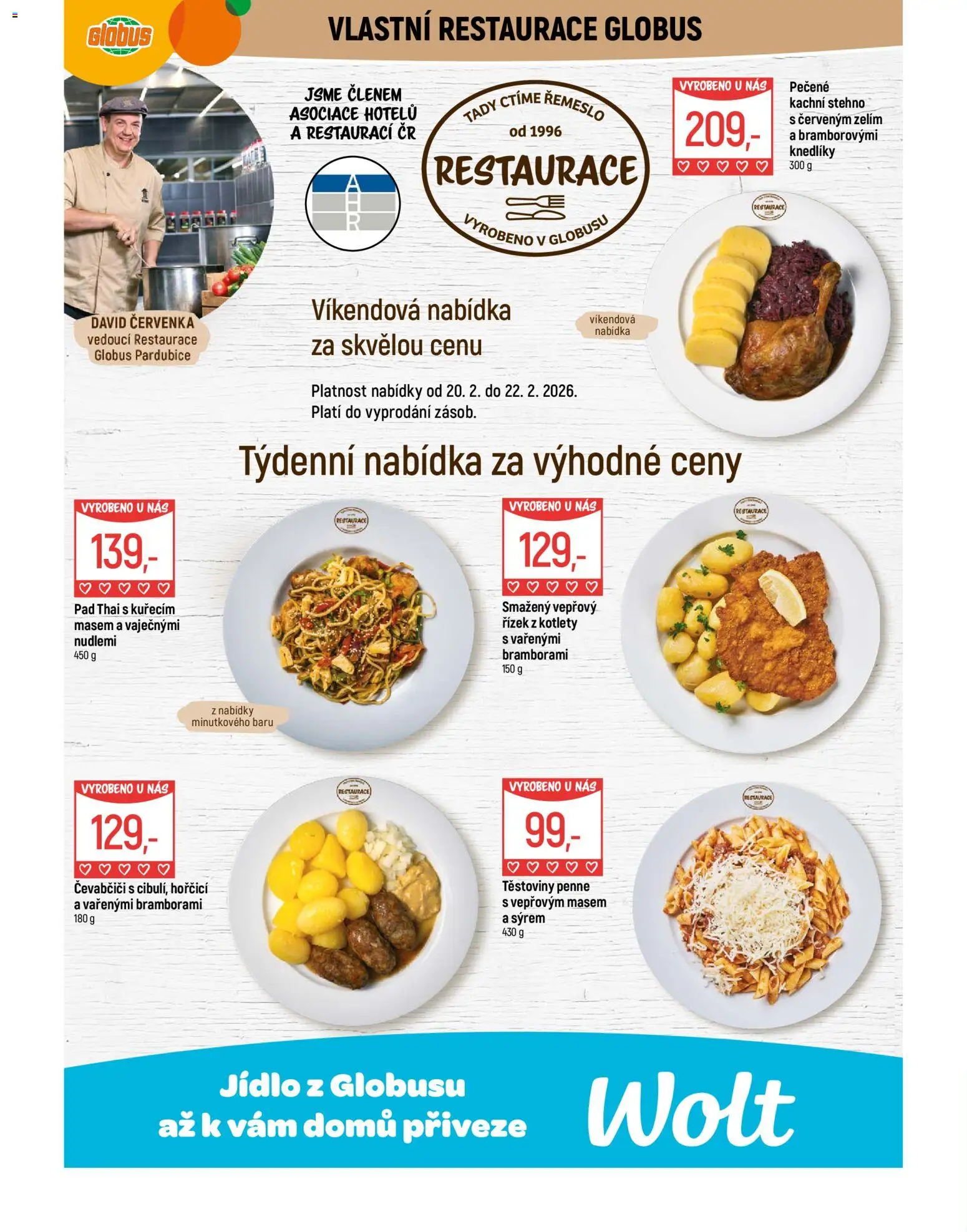 Globus leták - Pardubice od 18.02.2026 | Strana: 7 | Produkty: Penne, Globus, Těstoviny