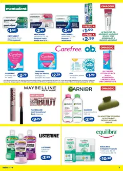 Anteprima del volantino Acqua e Sapone Sconti catalogo valido a partire dal 09.01.2026 | Pagina: 3 | Prodotti: Mascara, Proteggi slip, Slip, TV