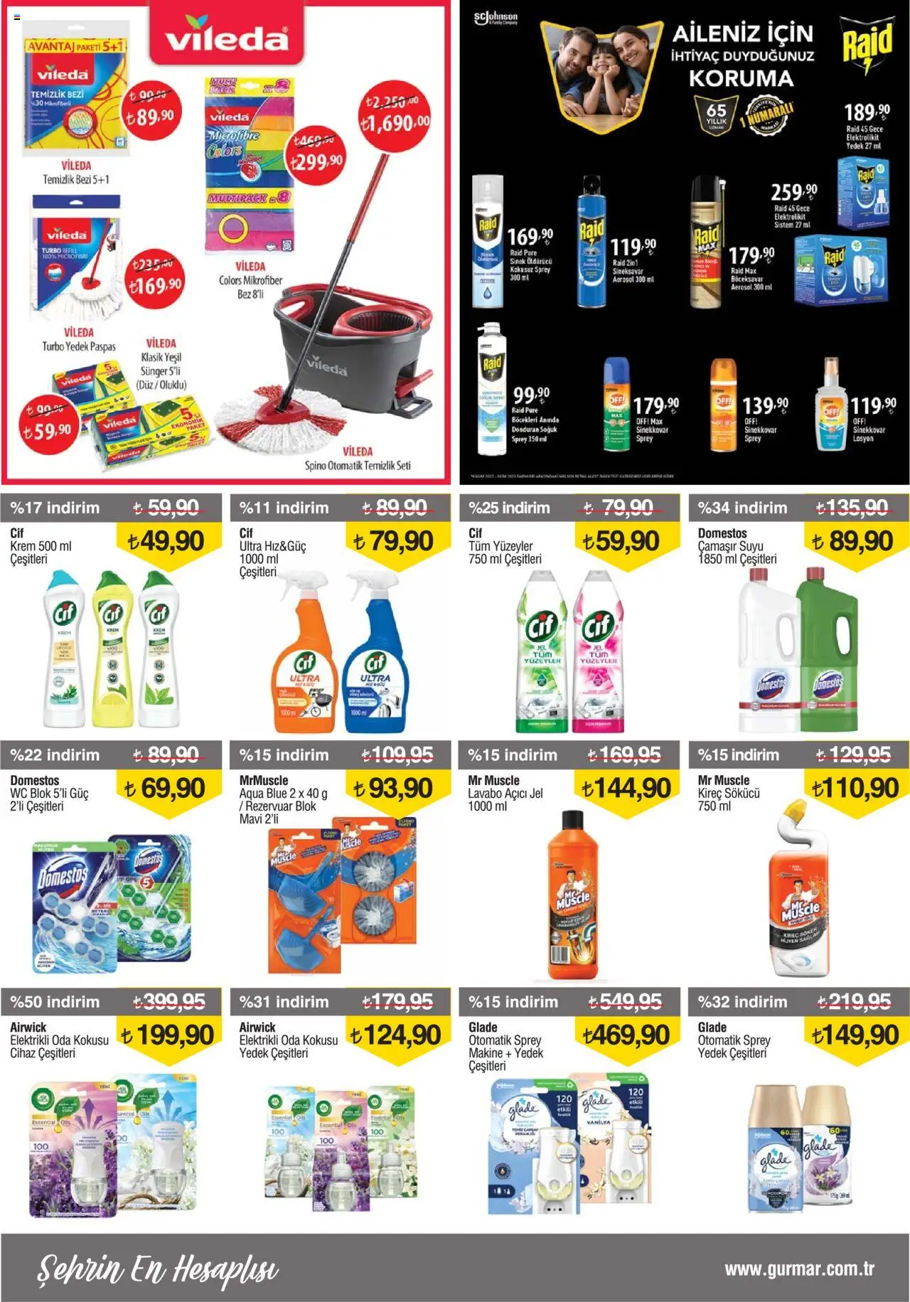 Gürmar Katalog - 01.08.2025 tarihinden itibaren geçerlidir | Sayfa: 14 | Ürünler: Lavabo, Paspas, Krem, Lavabo açıcı