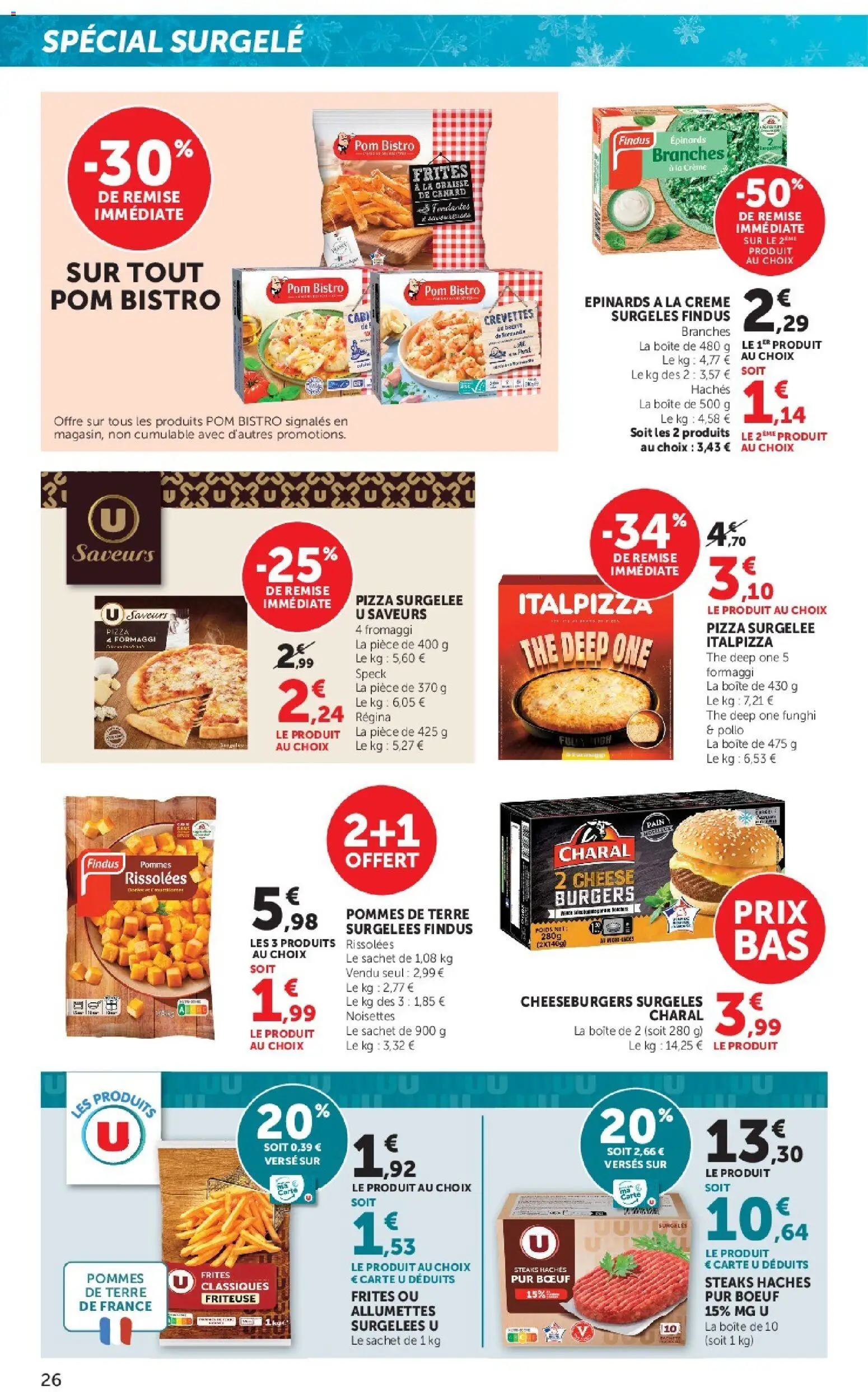 {H1} | Page: 26 | Produits: Crevettes, Pizza, Pommes, Thé